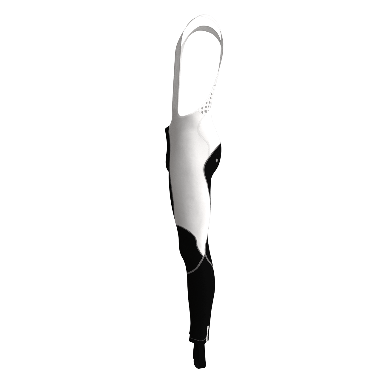 Велоштаны утепленные с подкладкой и лямками, мужская модель VTR-07