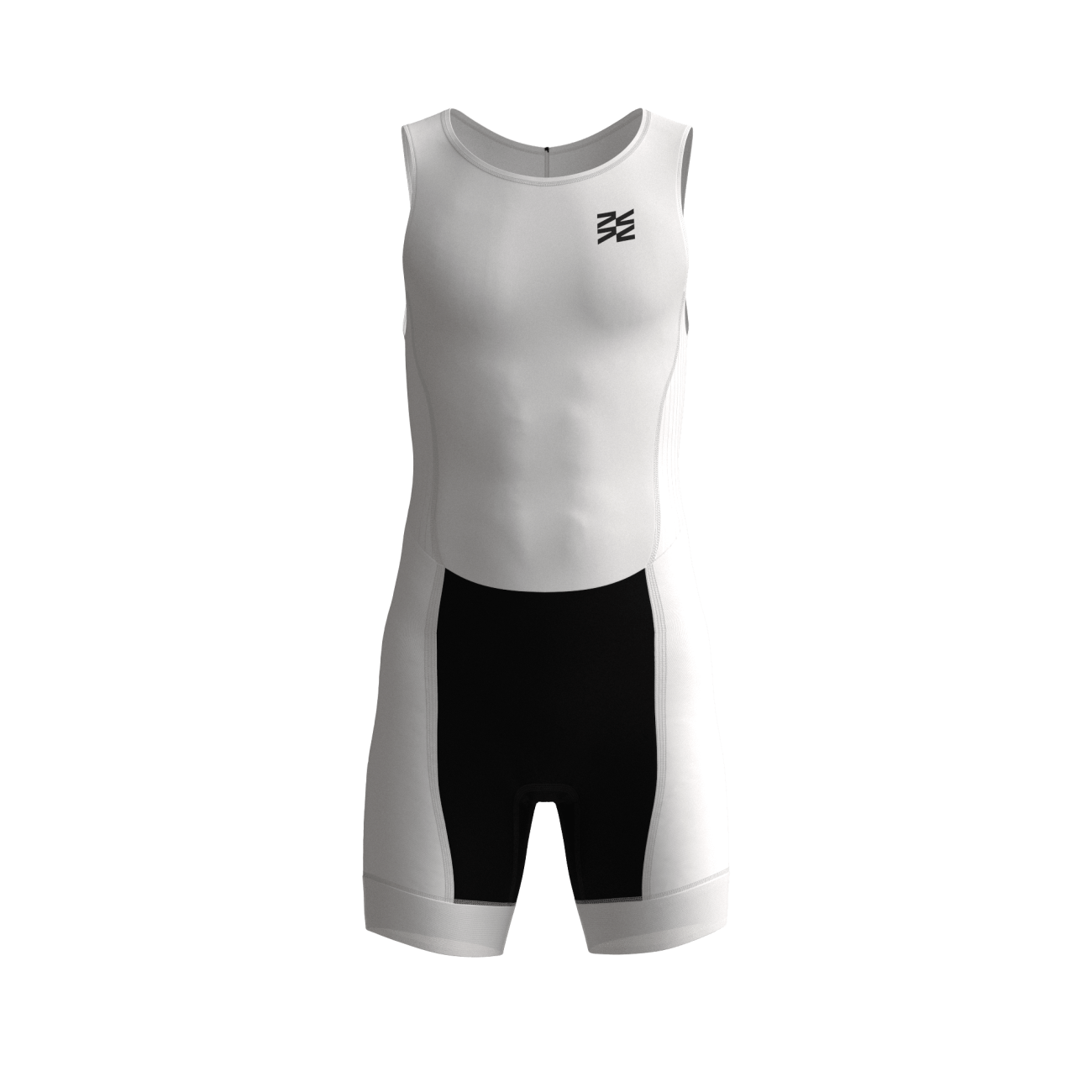 Стартовый костюм для триатлона, без рукавов, слитная конструкция, мужской / ТРИСЬЮТ VTR-17