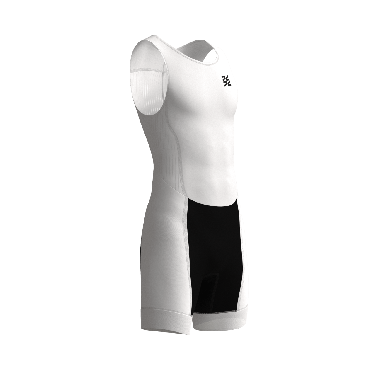 Стартовый костюм для триатлона, без рукавов, слитная конструкция, мужской / ТРИСЬЮТ VTR-17