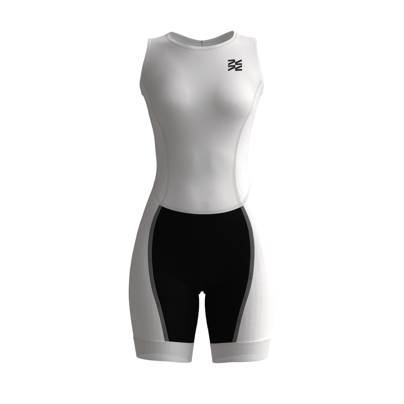 Стартовый костюм для триатлона, без рукавов, слитная конструкция, женский / ТРИСЬЮТ VTR-37