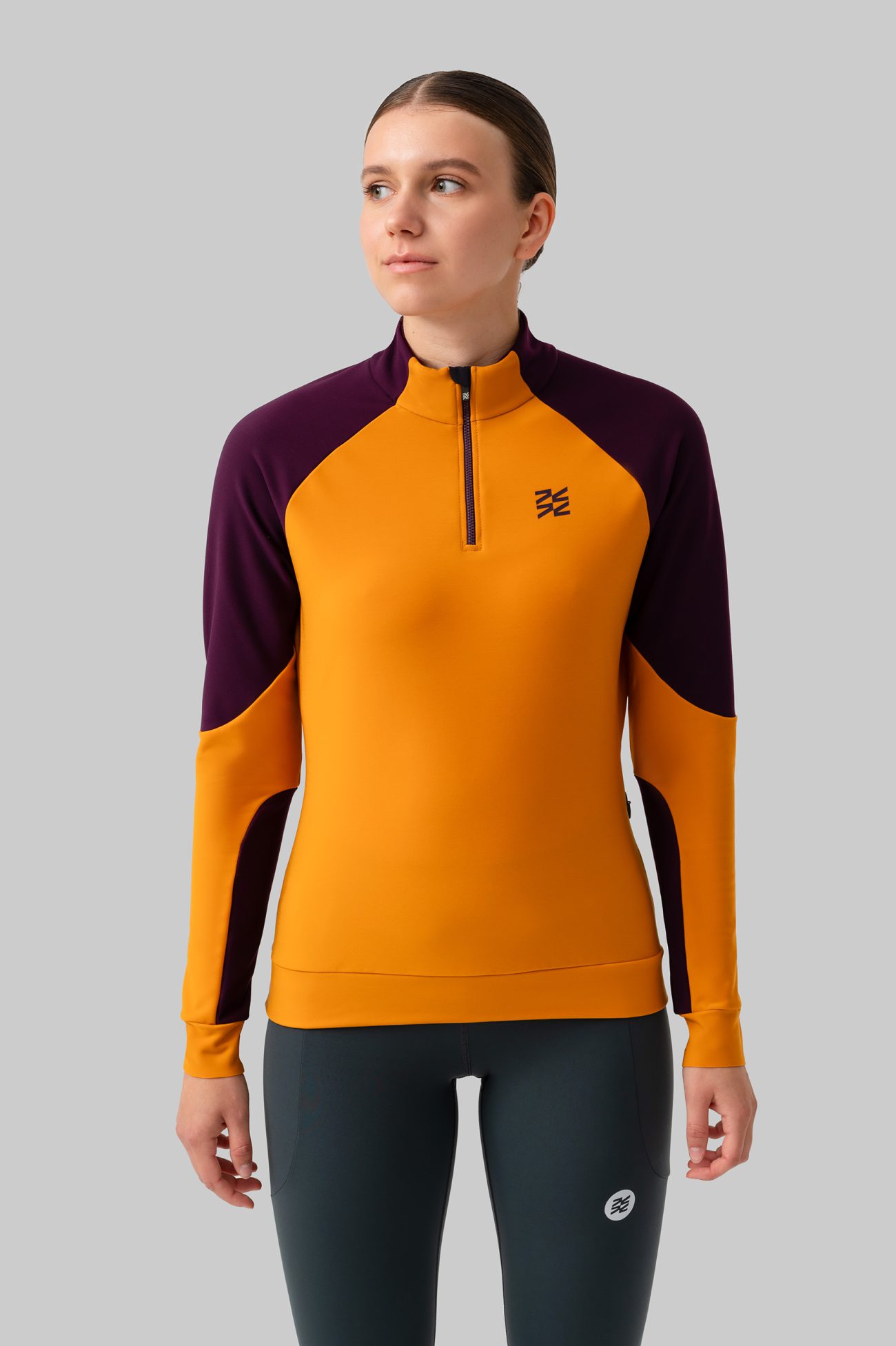 Женский Беговой Утеплённый Лонгслив Practice Goldplum