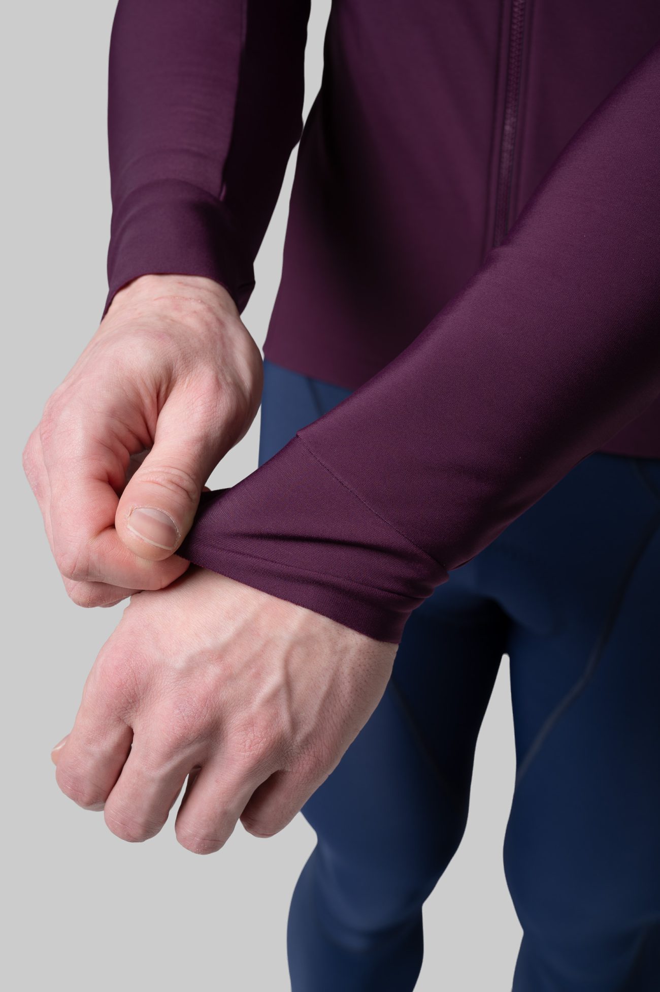 Мужская Утепленная Джерси Evolve Plum