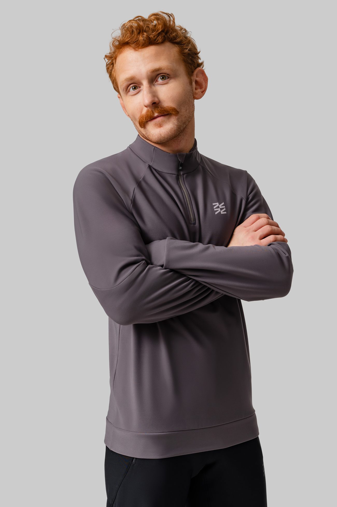 Мужской Беговой Утеплённый Лонгслив Practice Pavement