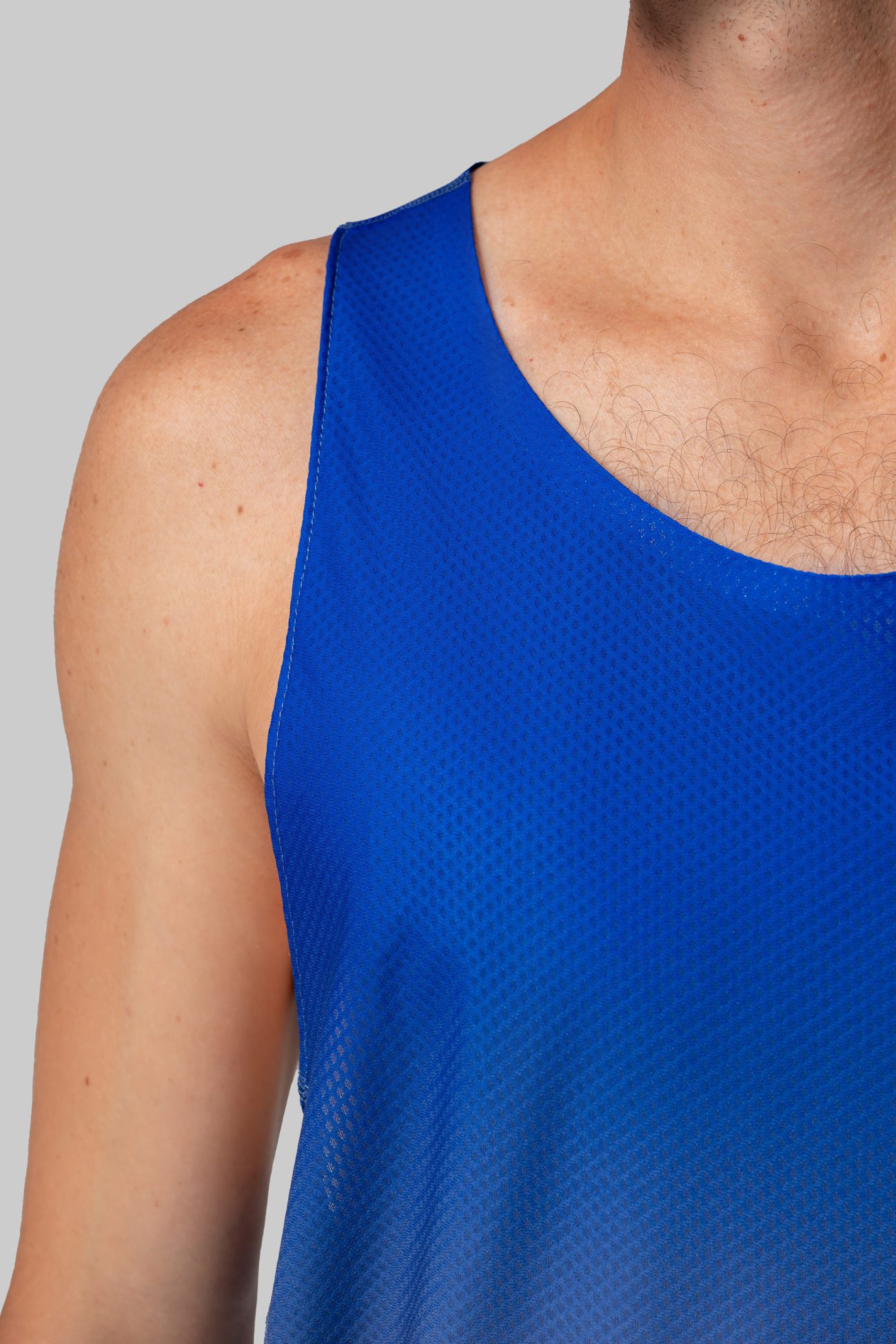 Мужская Беговая Майка Performance Blue Sunrise