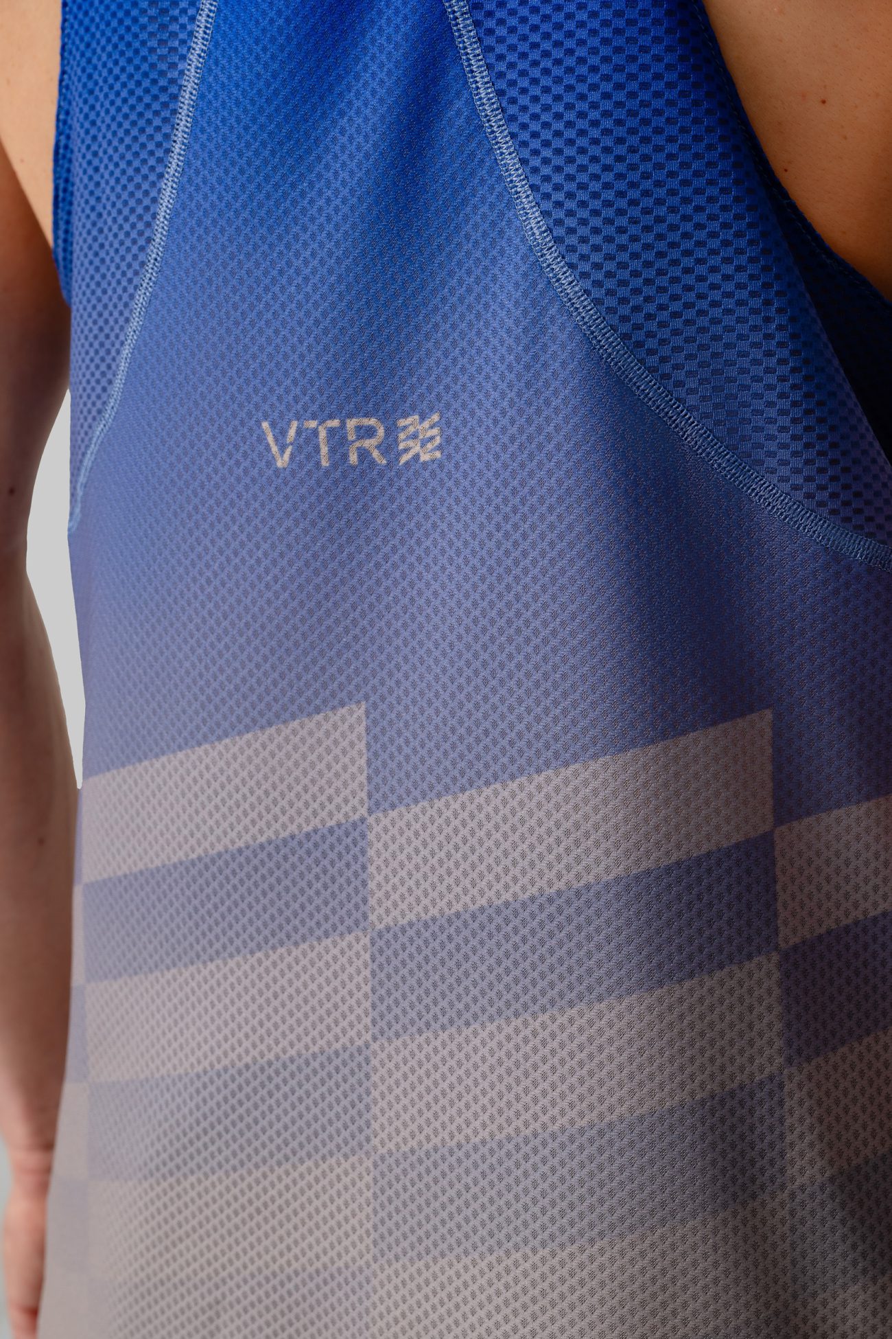 Мужская Беговая Майка Performance Blue Sunrise