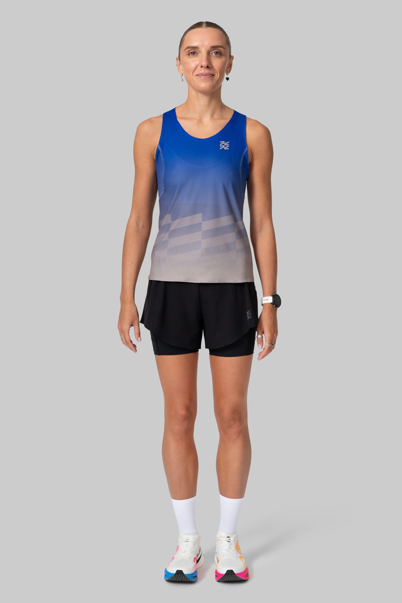 Женская Беговая Майка Performance Blue Sunrise