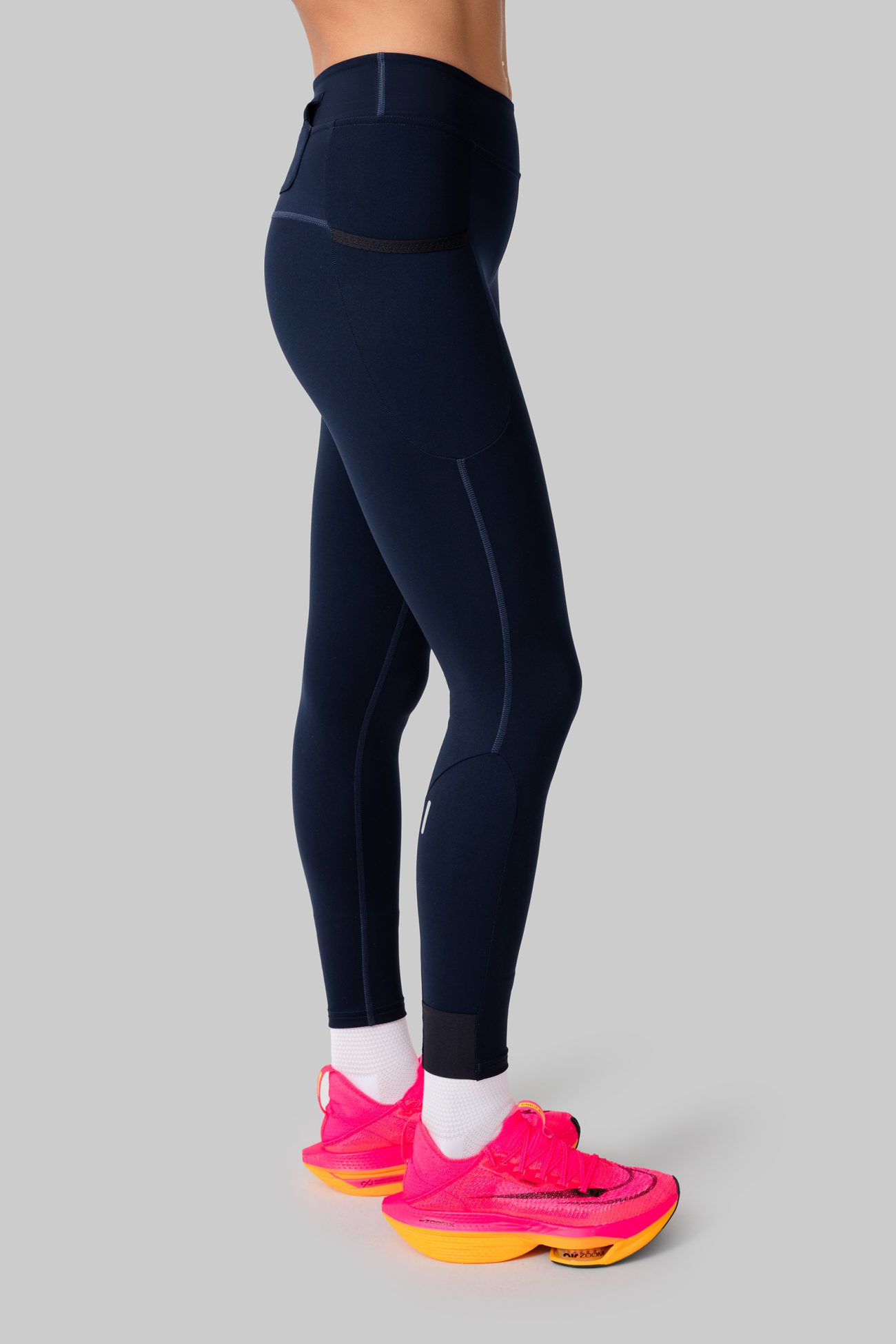 Женские Беговые Тайтсы Practice Navy