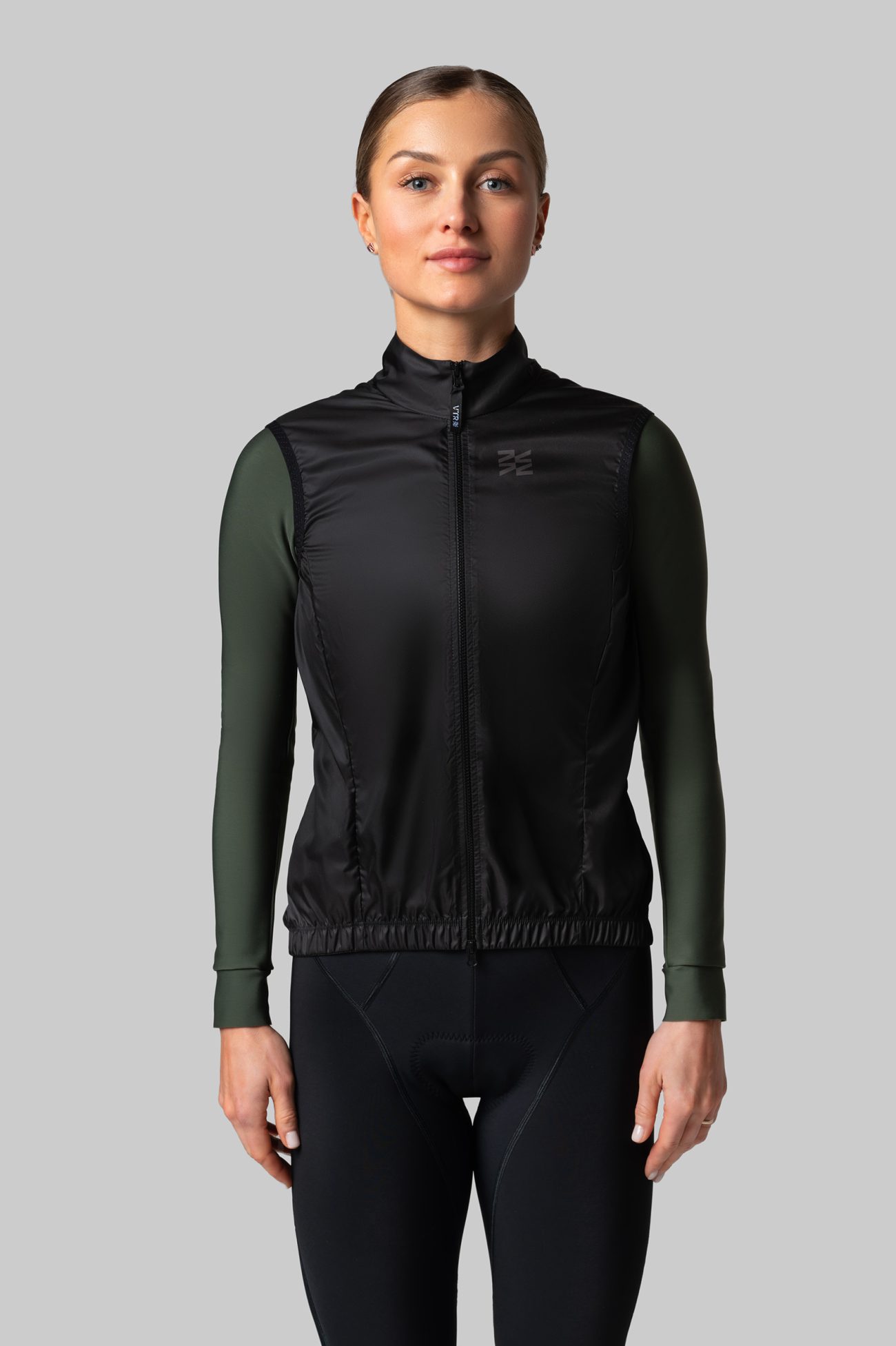 Женская Ветрозащитная Жилетка Black