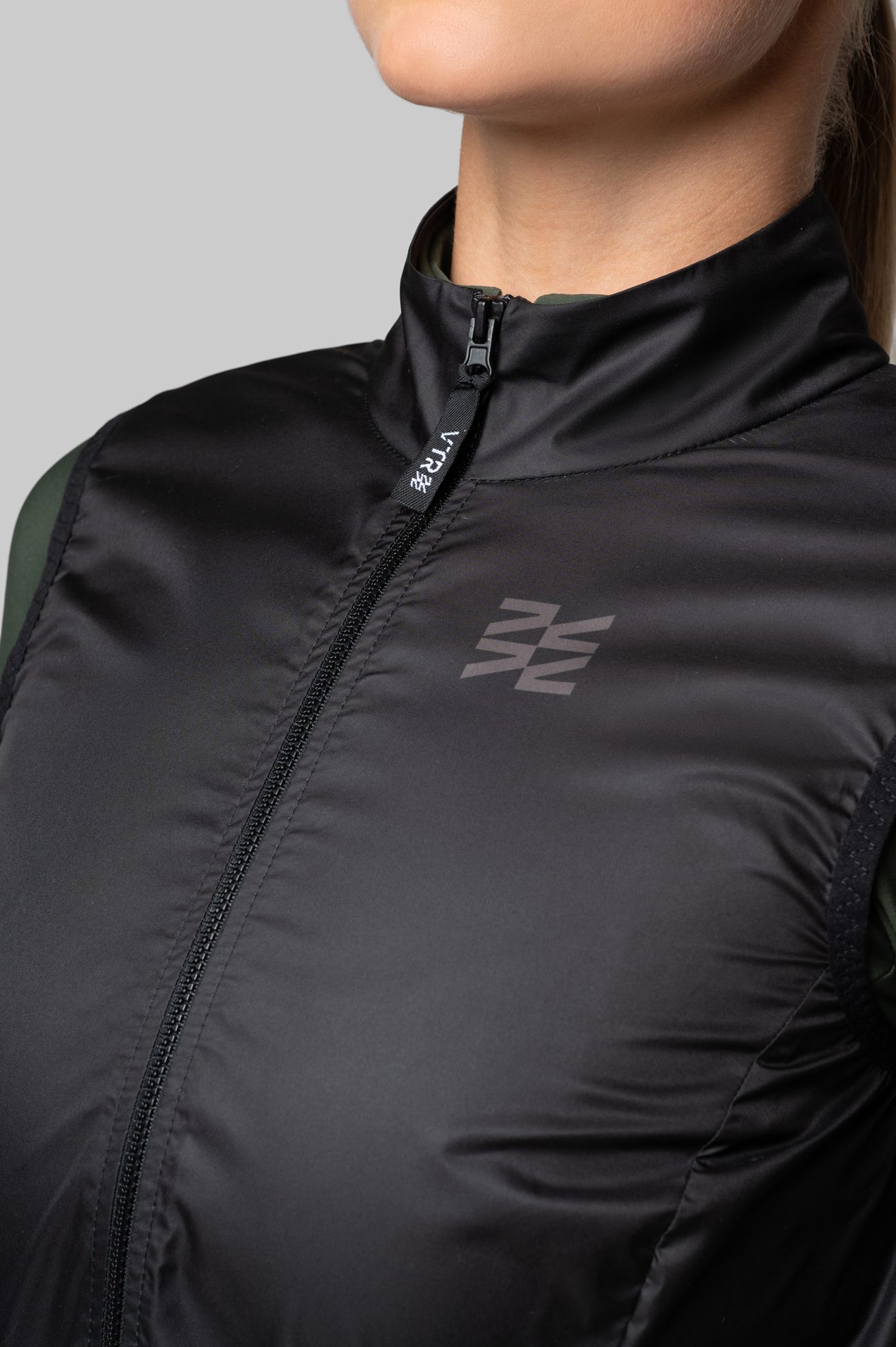 Женская Ветрозащитная Жилетка Black