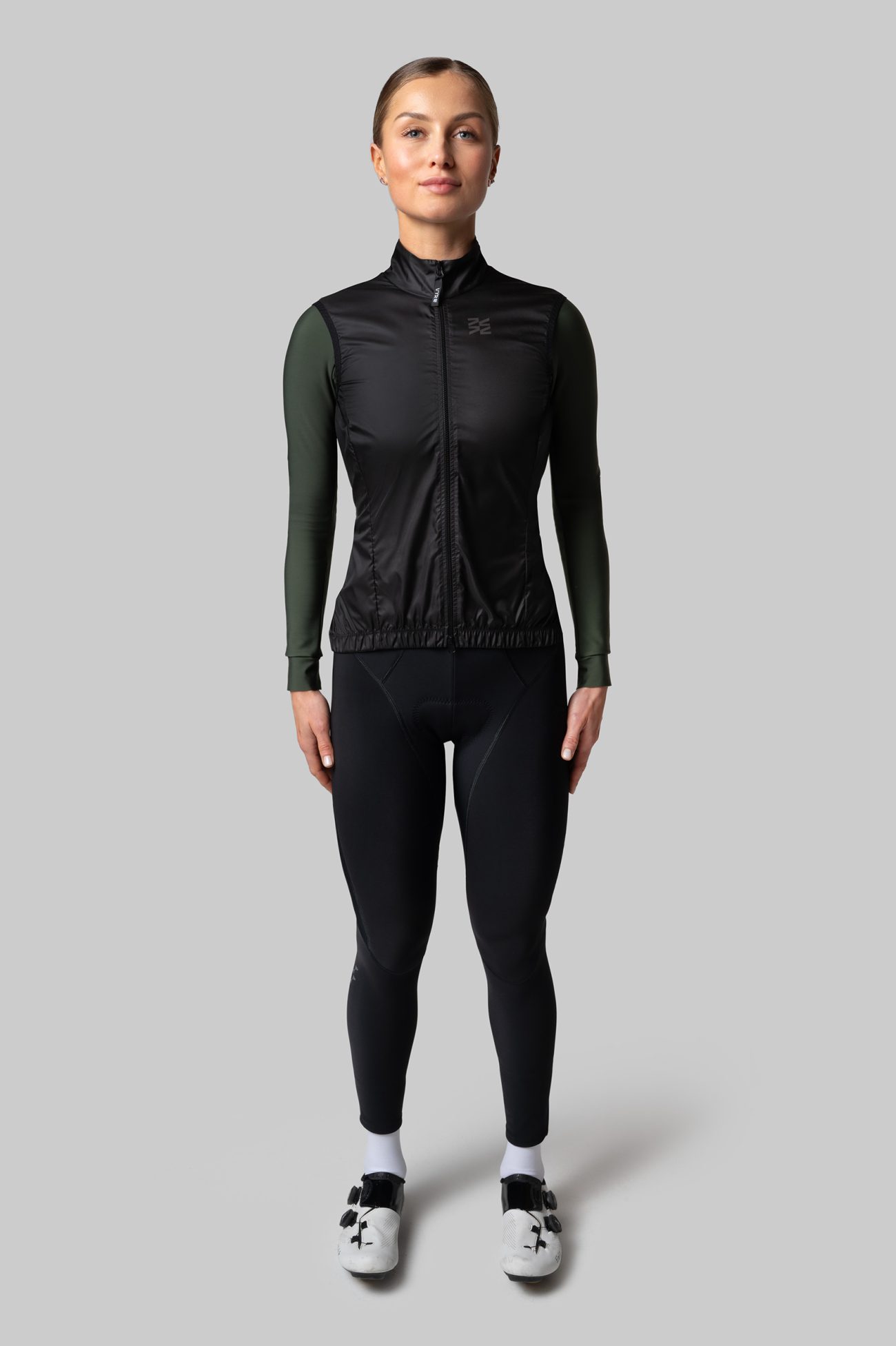 Женская Ветрозащитная Жилетка Black