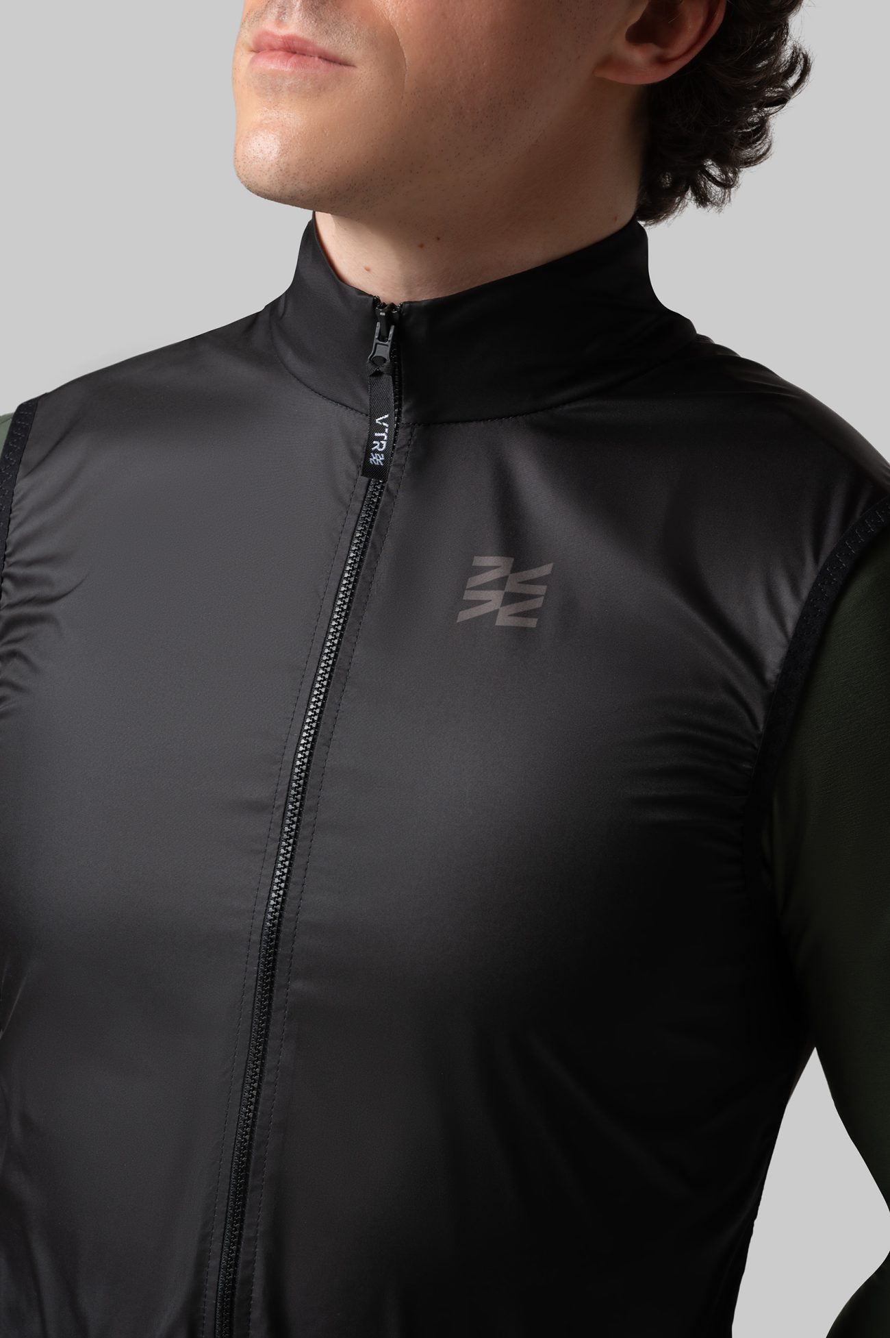 Мужская Ветрозащитная Жилетка Black