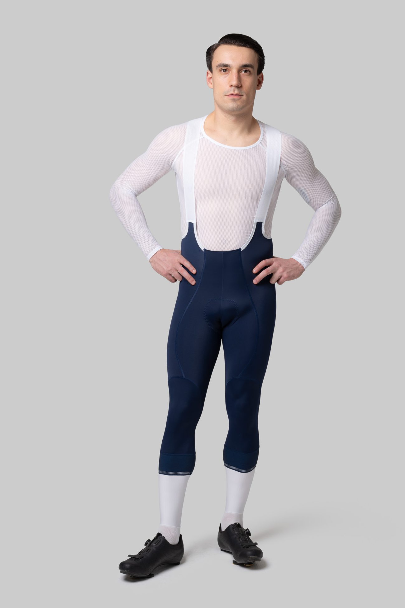 Мужские Велотрусы 3/4 Evolve Navy