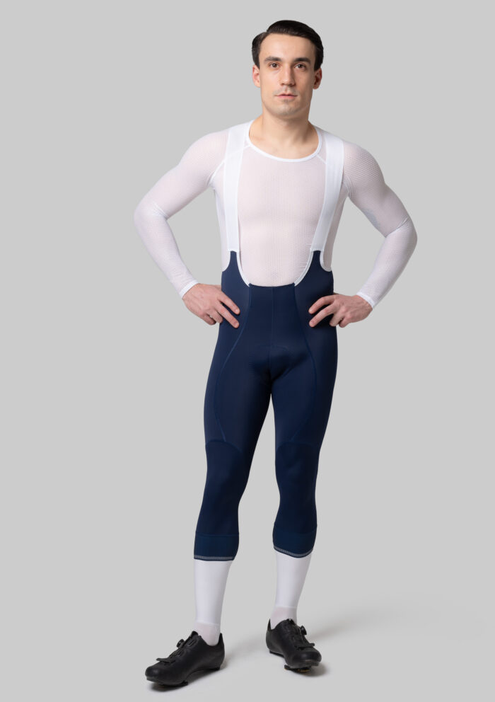 Мужские Велотрусы 3/4 Evolve Navy