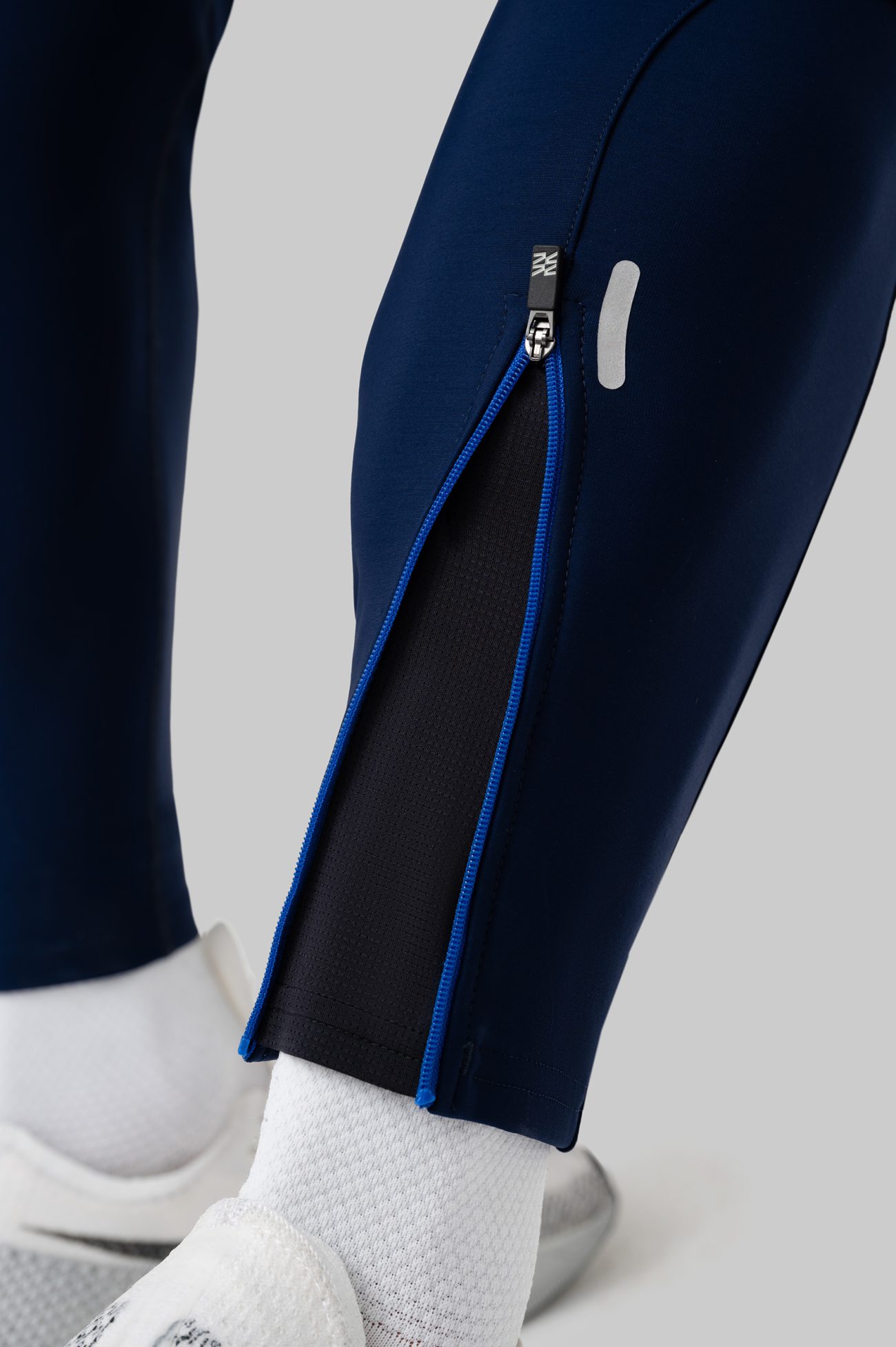 Мужские Утеплённые Беговые Тайтсы Practice Navy