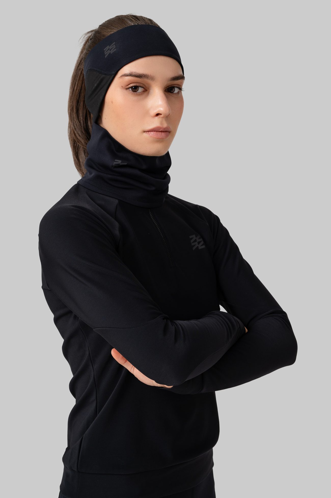 Повязка Беговая Мерино VTR Black