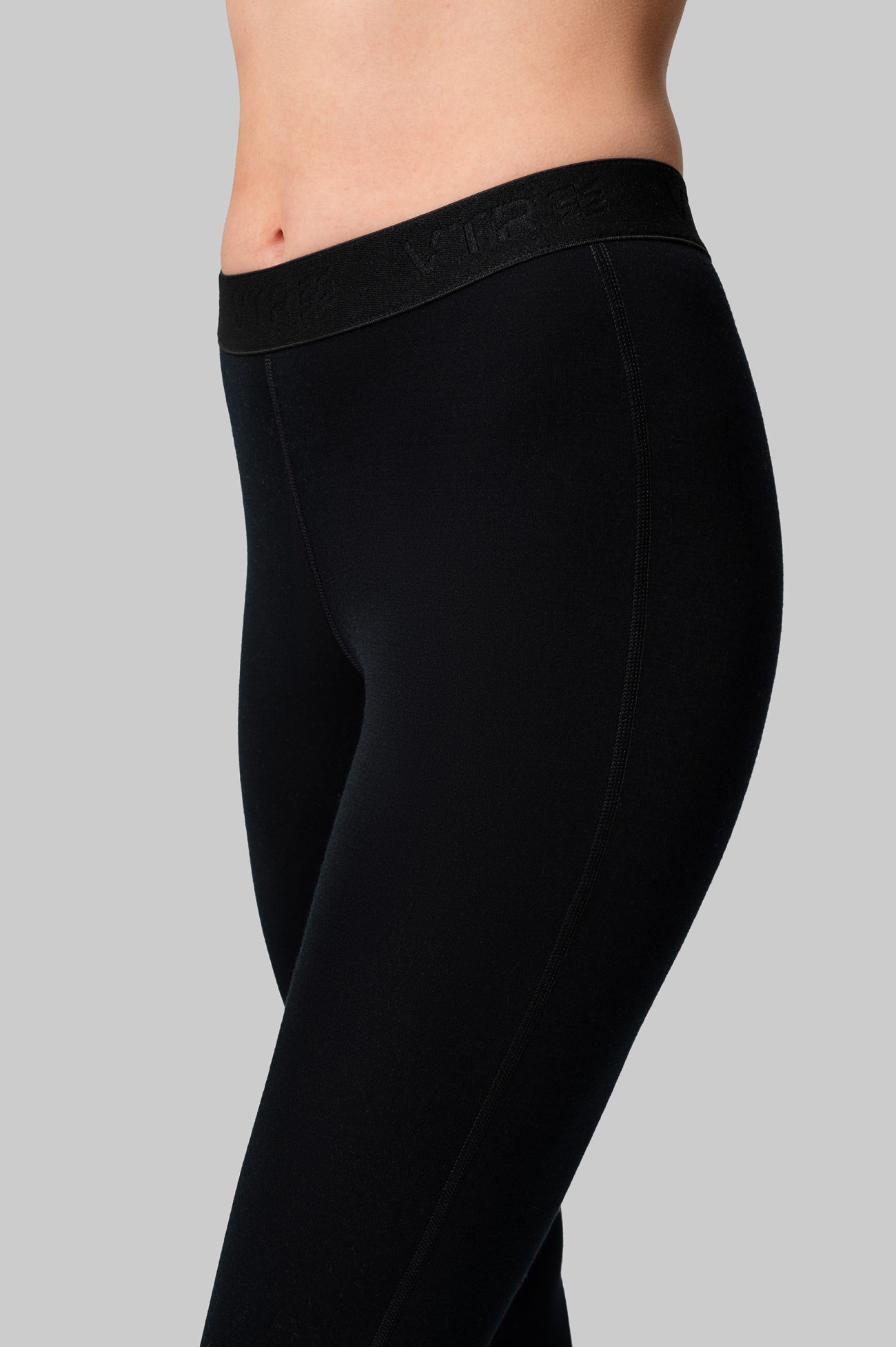 Женское термобелье мерино низ Black