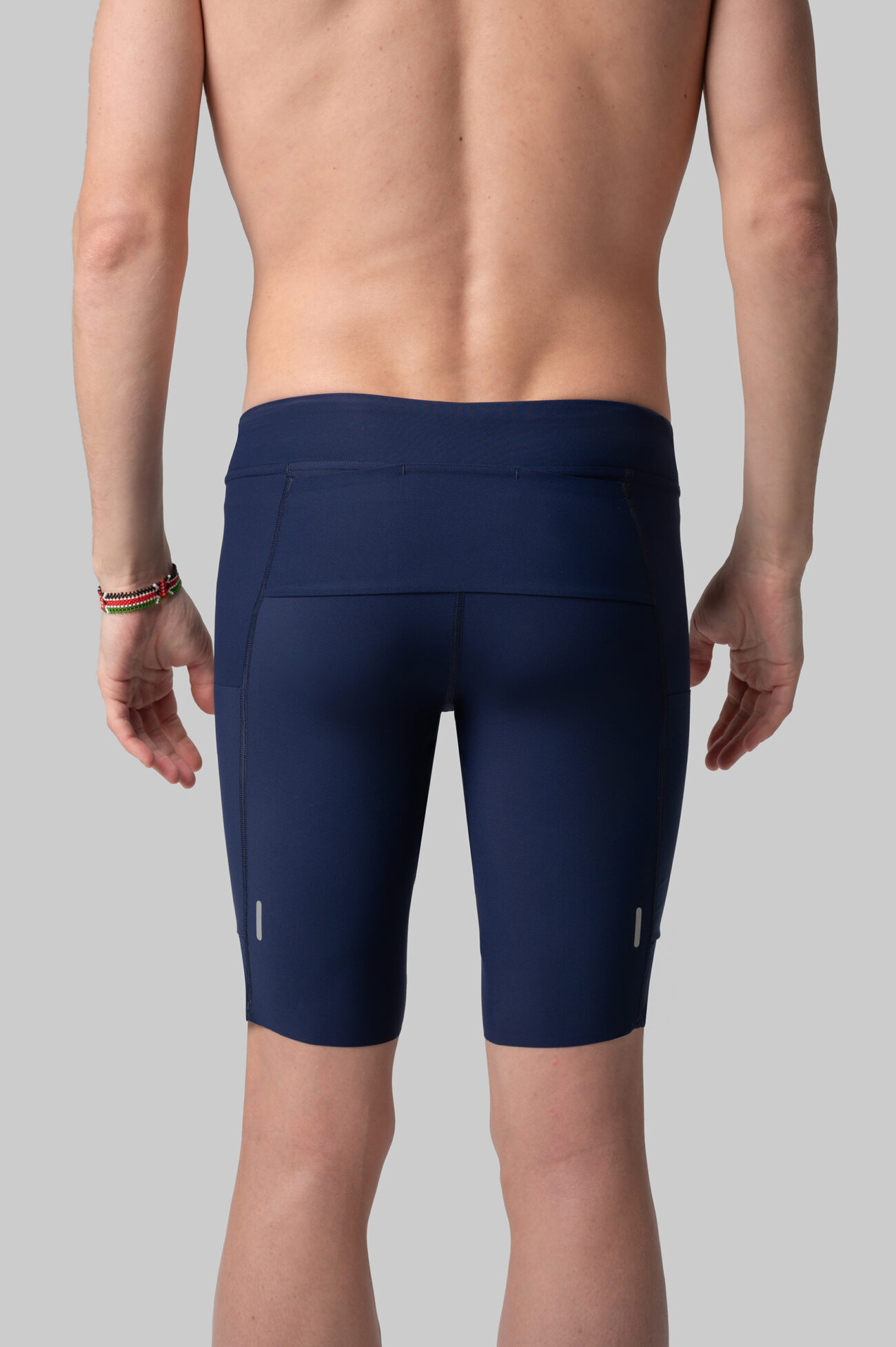 Мужские Беговые Халф-тайтсы Cargo Navy