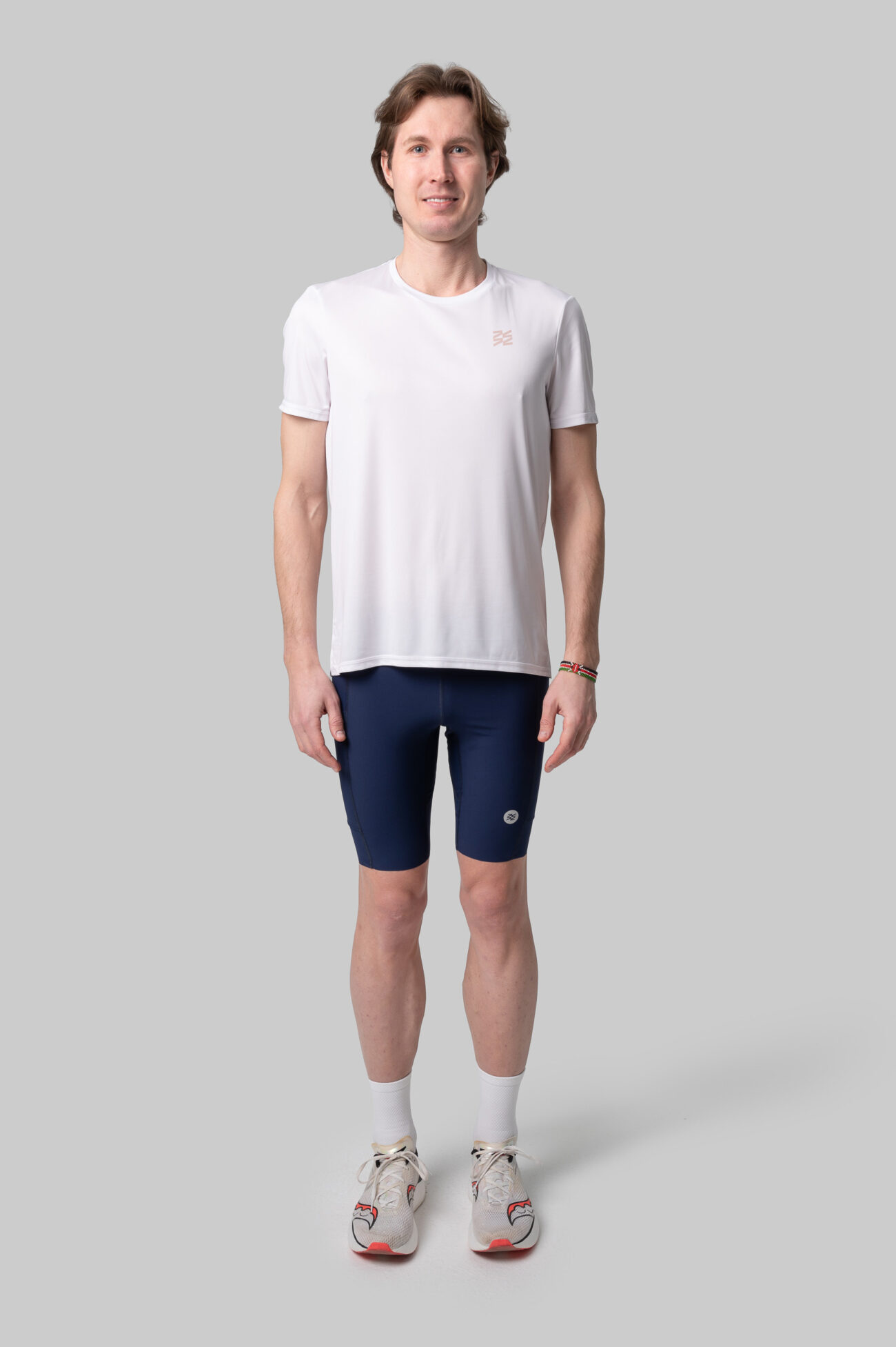 Мужские Беговые Халф-тайтсы Cargo Navy