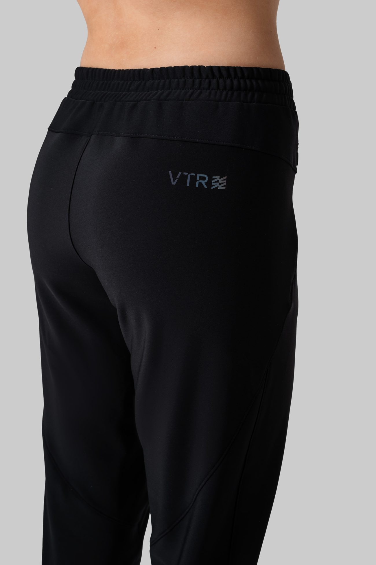 Женские Утеплённые Беговые Штаны Practice Black