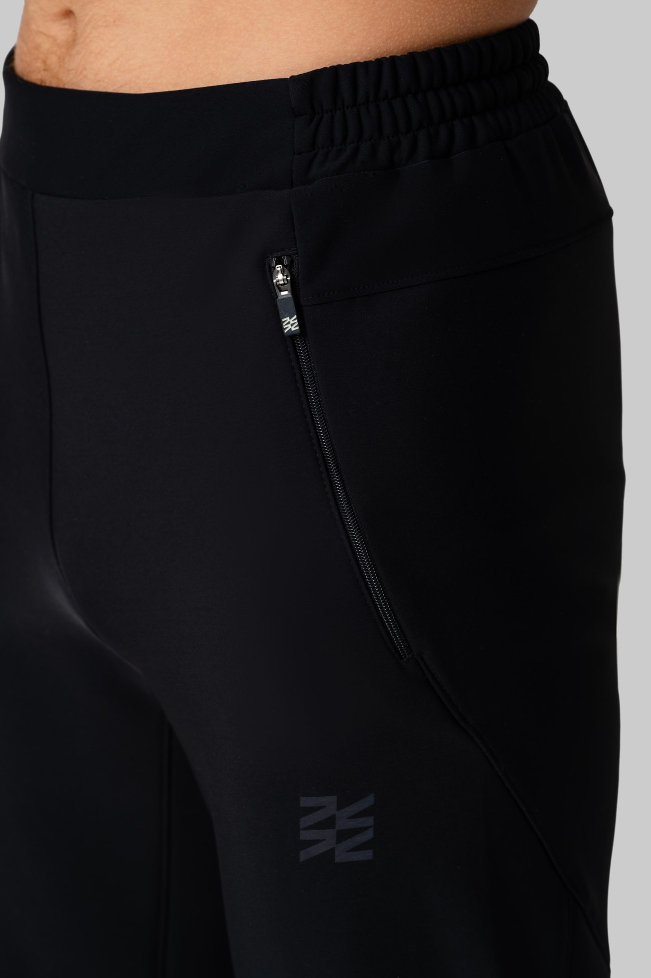 Мужские Утеплённые Беговые Штаны Practice Black