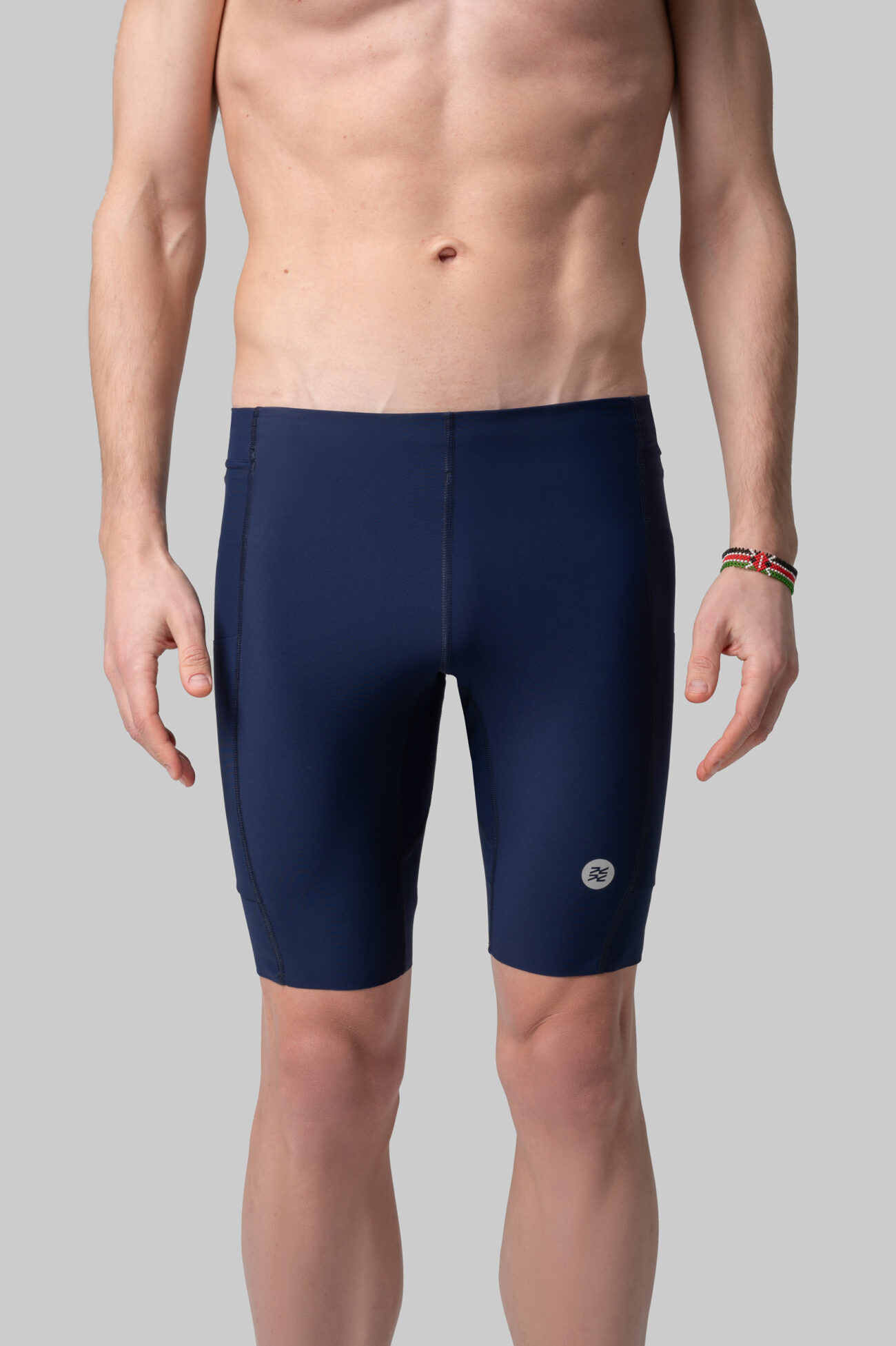 Мужские Беговые Халф-тайтсы Cargo Navy