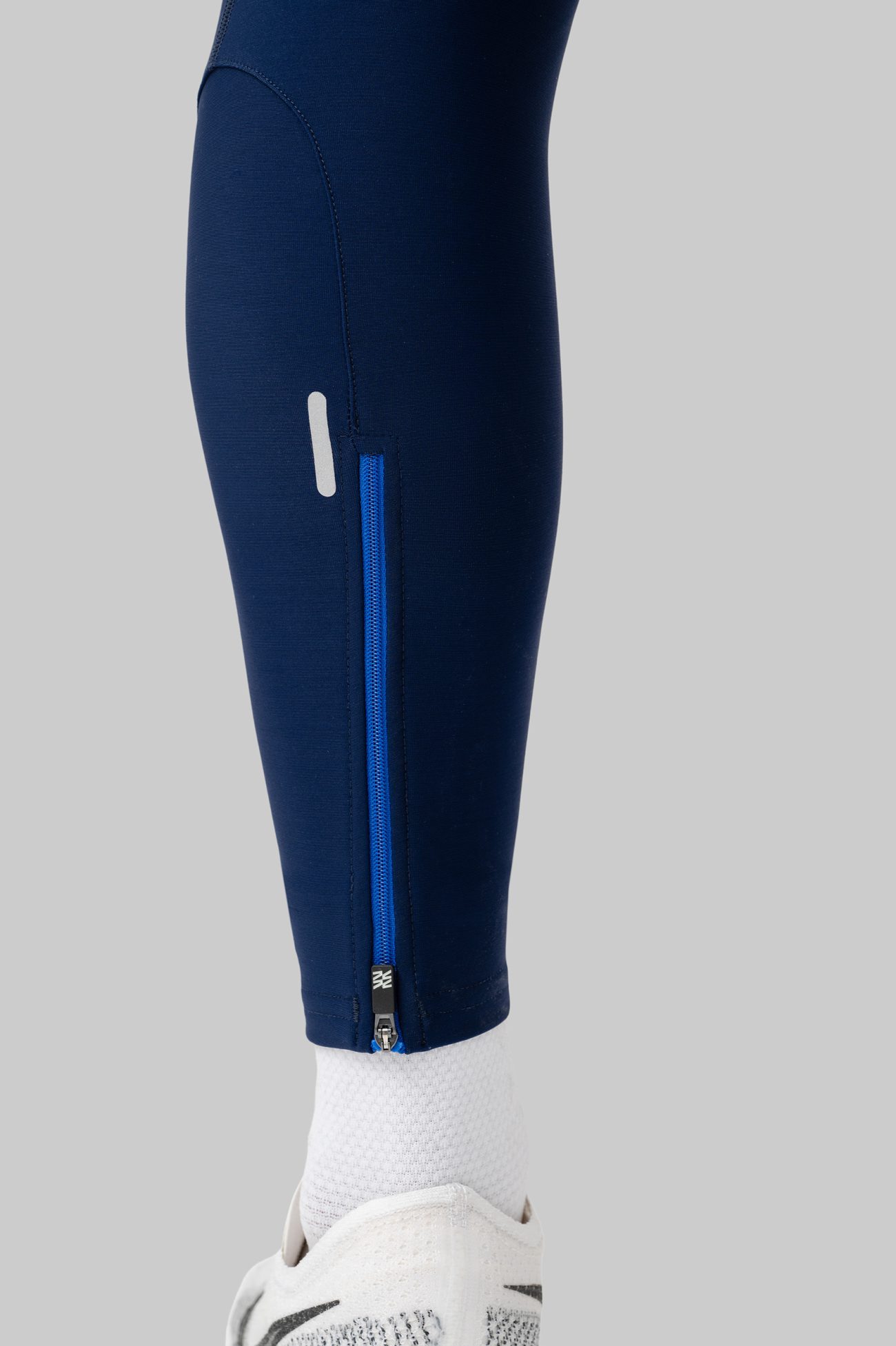 Мужские Утеплённые Беговые Тайтсы Practice Navy