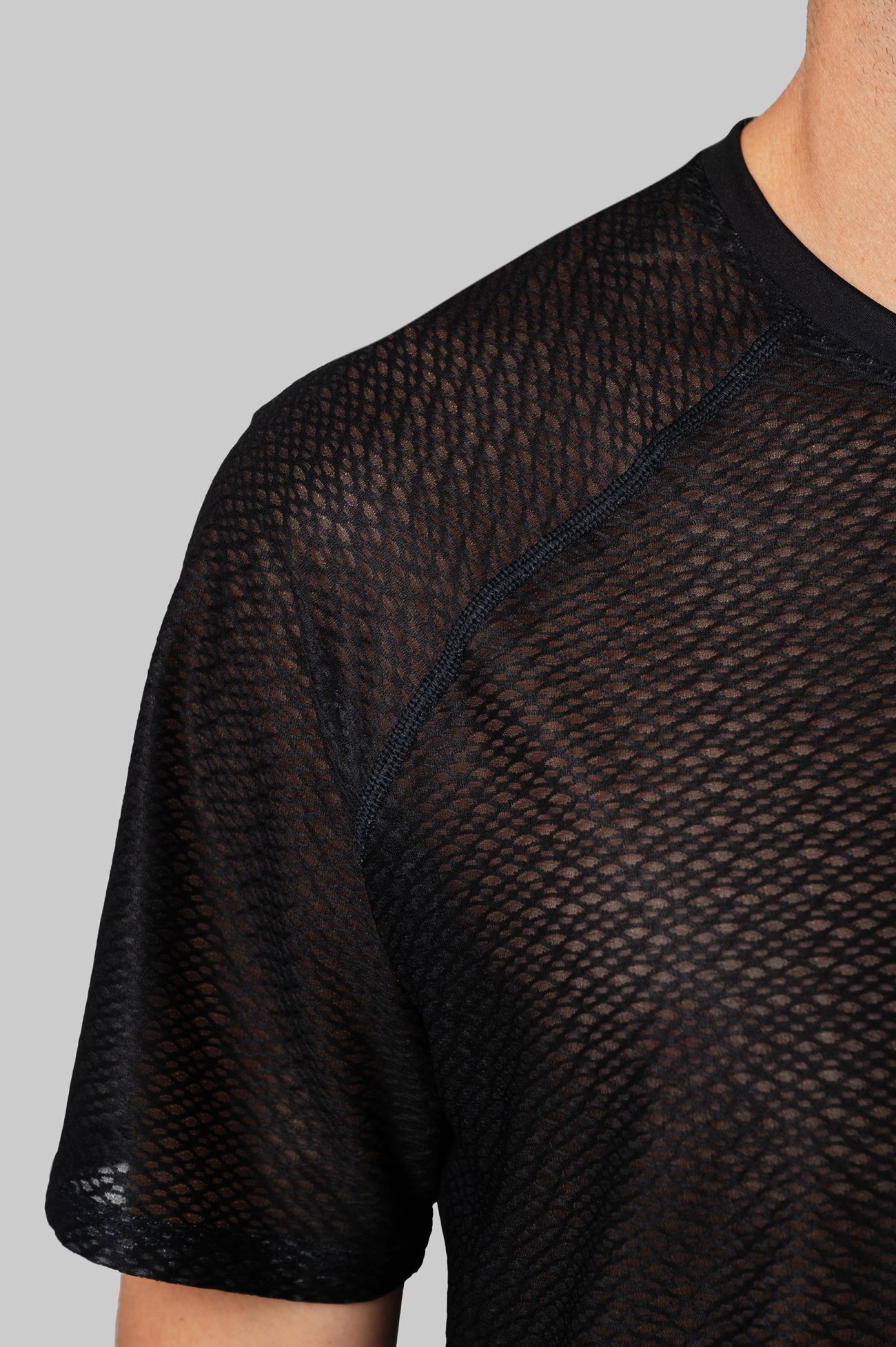 Мужская Беговая Футболка Реглан Performance Black