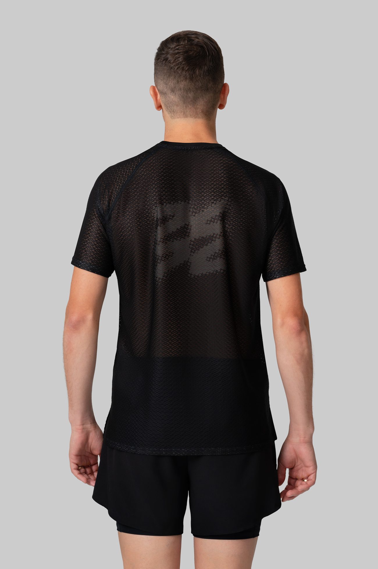 Мужская Беговая Футболка Реглан Performance Black