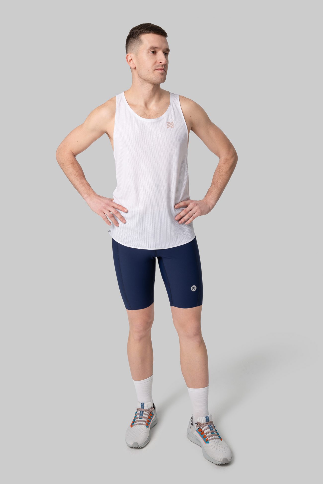 Мужская Беговая Майка Performance Relay Ivory