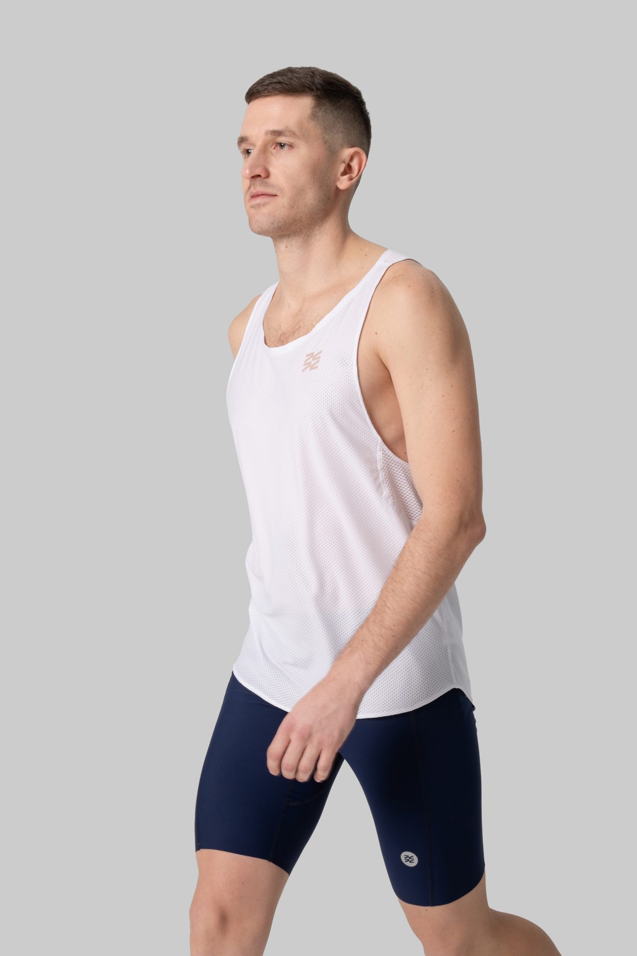 Мужская Беговая Майка Performance Relay Ivory