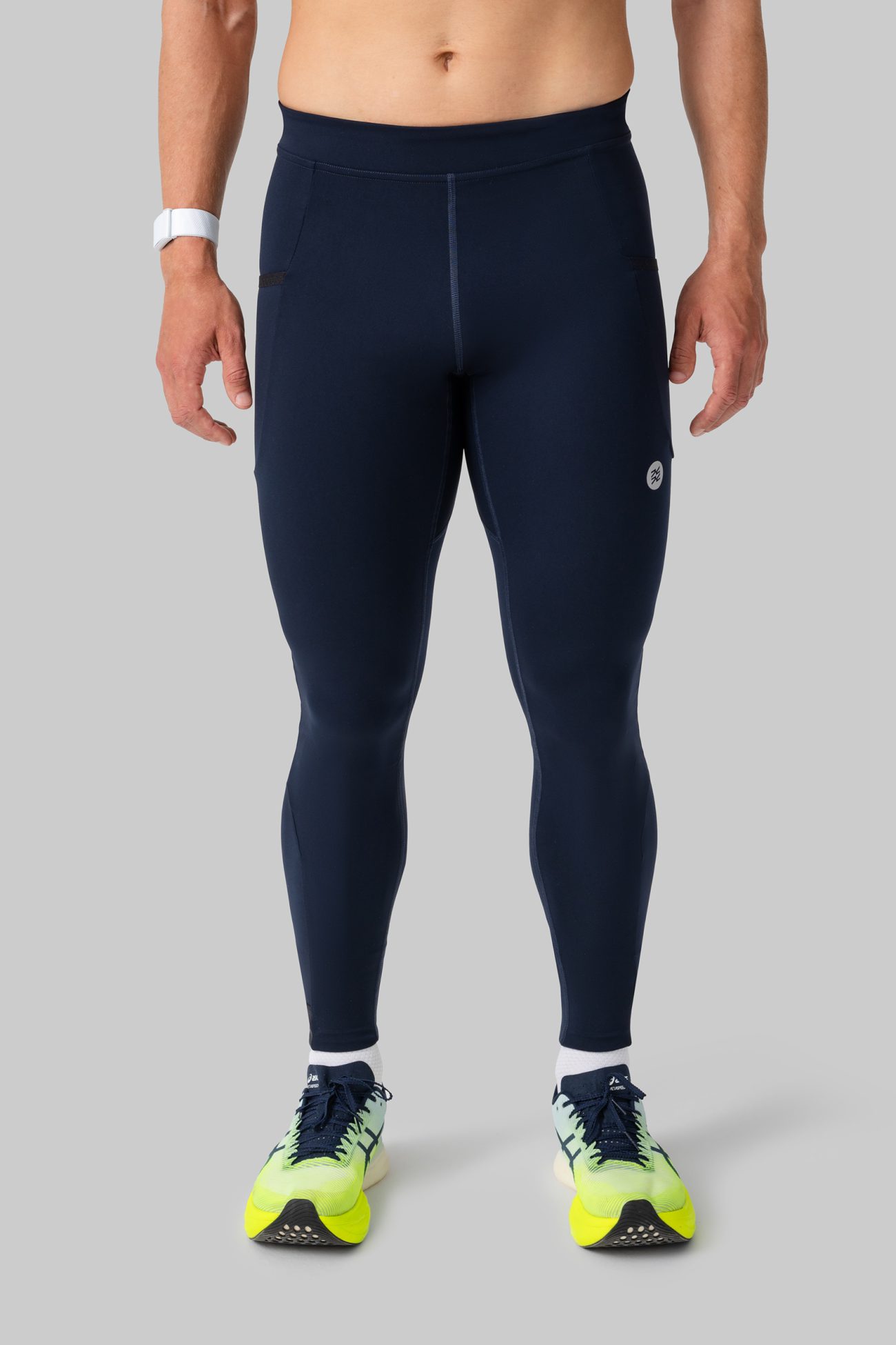 Мужские Беговые Тайтсы Practice Navy