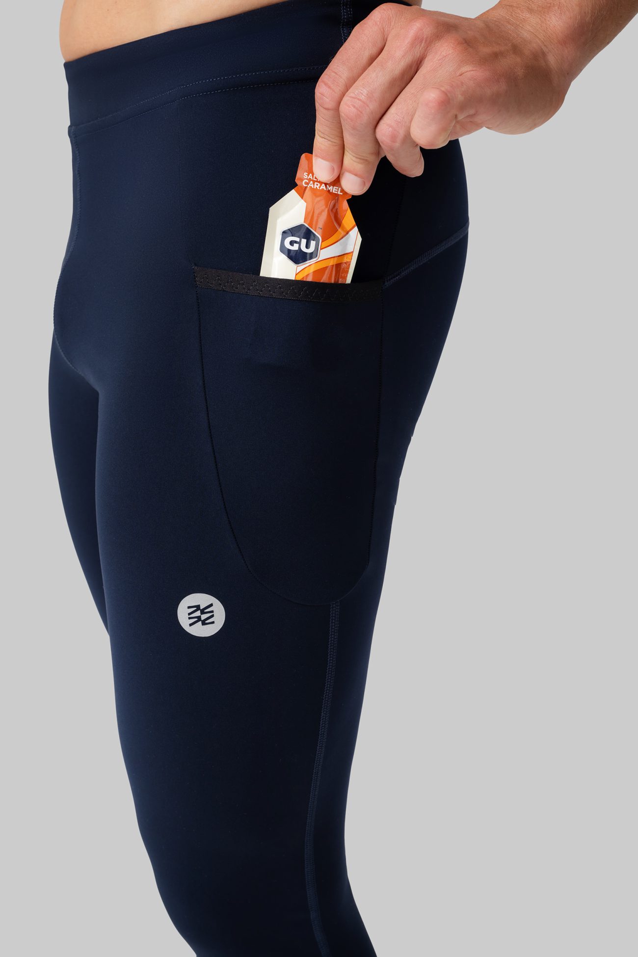 Мужские Беговые Тайтсы Practice Navy