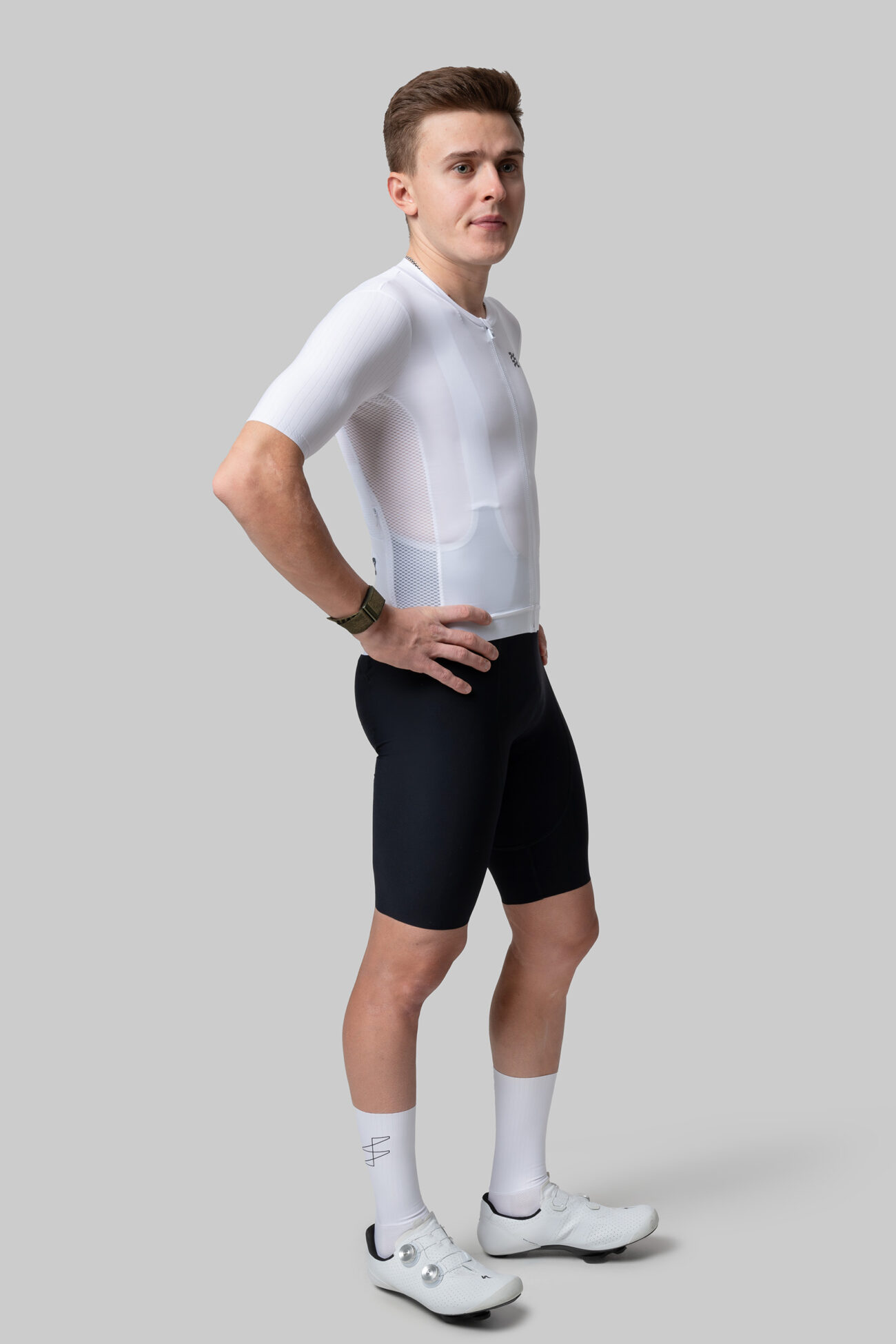 Мужская Джерси Progress Bianco