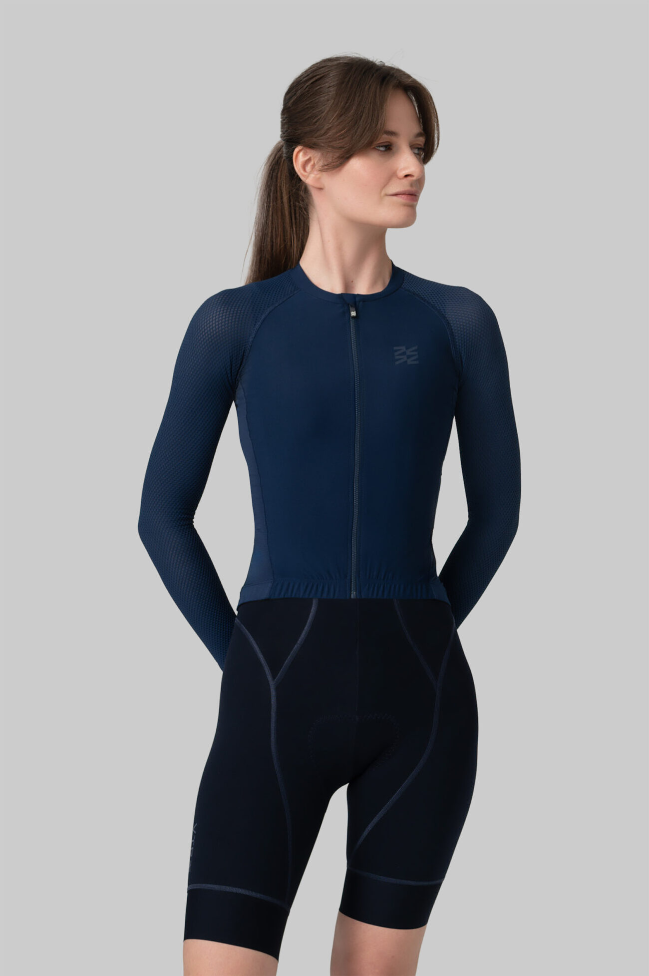 Женская Джерси с Длинным Рукавом Evolve Pageant Blue