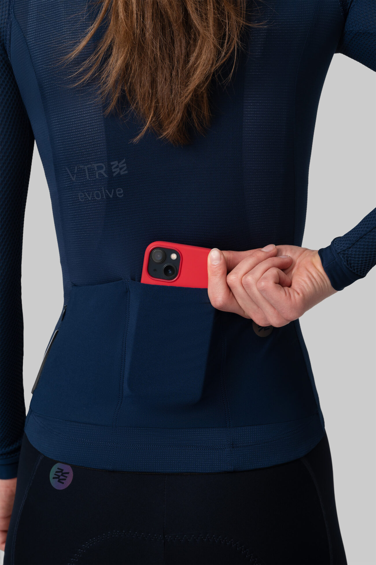 Женская Джерси с Длинным Рукавом Evolve Pageant Blue