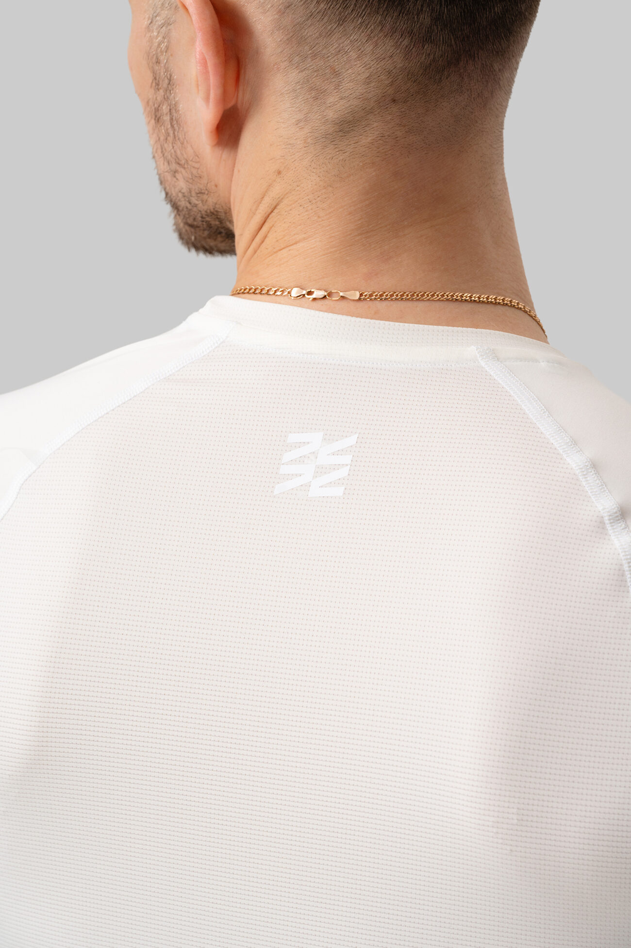 Мужской Беговой Лонгслив Practice White