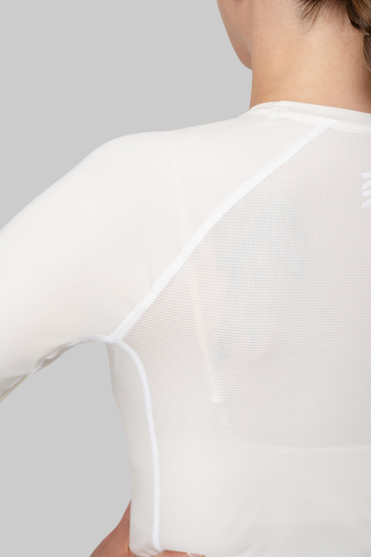 Женский Беговой Лонгслив Practice White