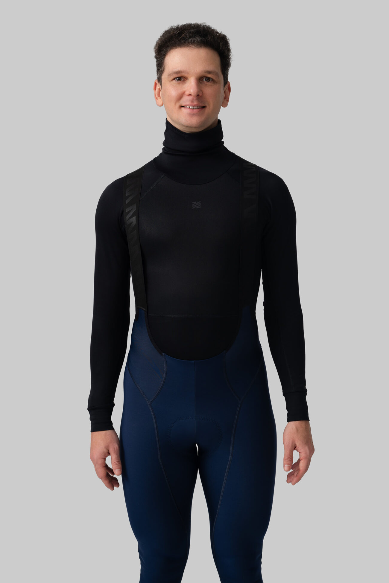 Мужской Мерино Базовый Слой с Длинным Рукавом Progress Black