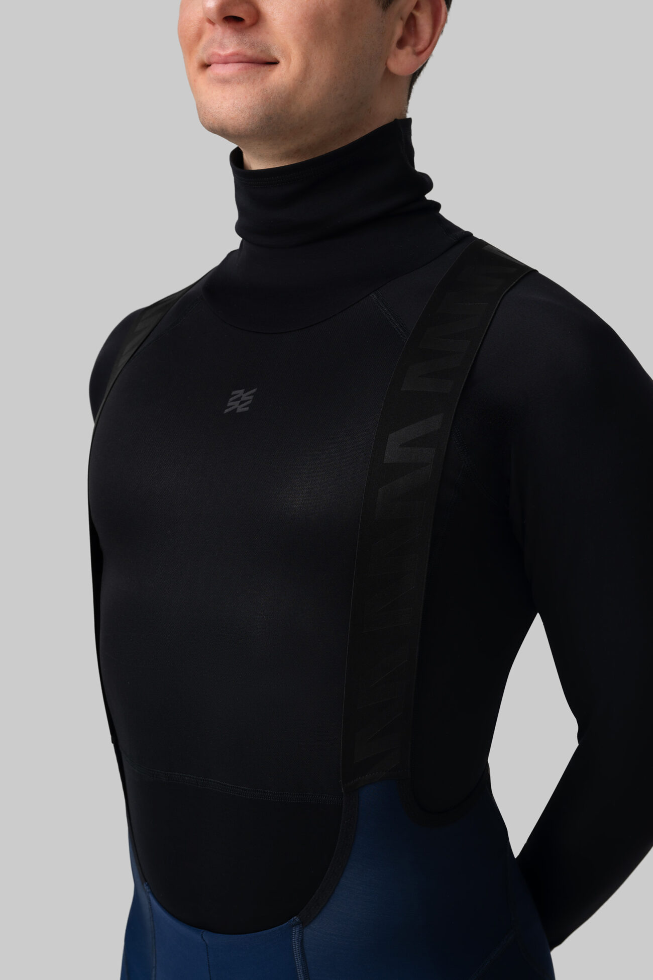 Мужской Мерино Базовый Слой с Длинным Рукавом Progress Black