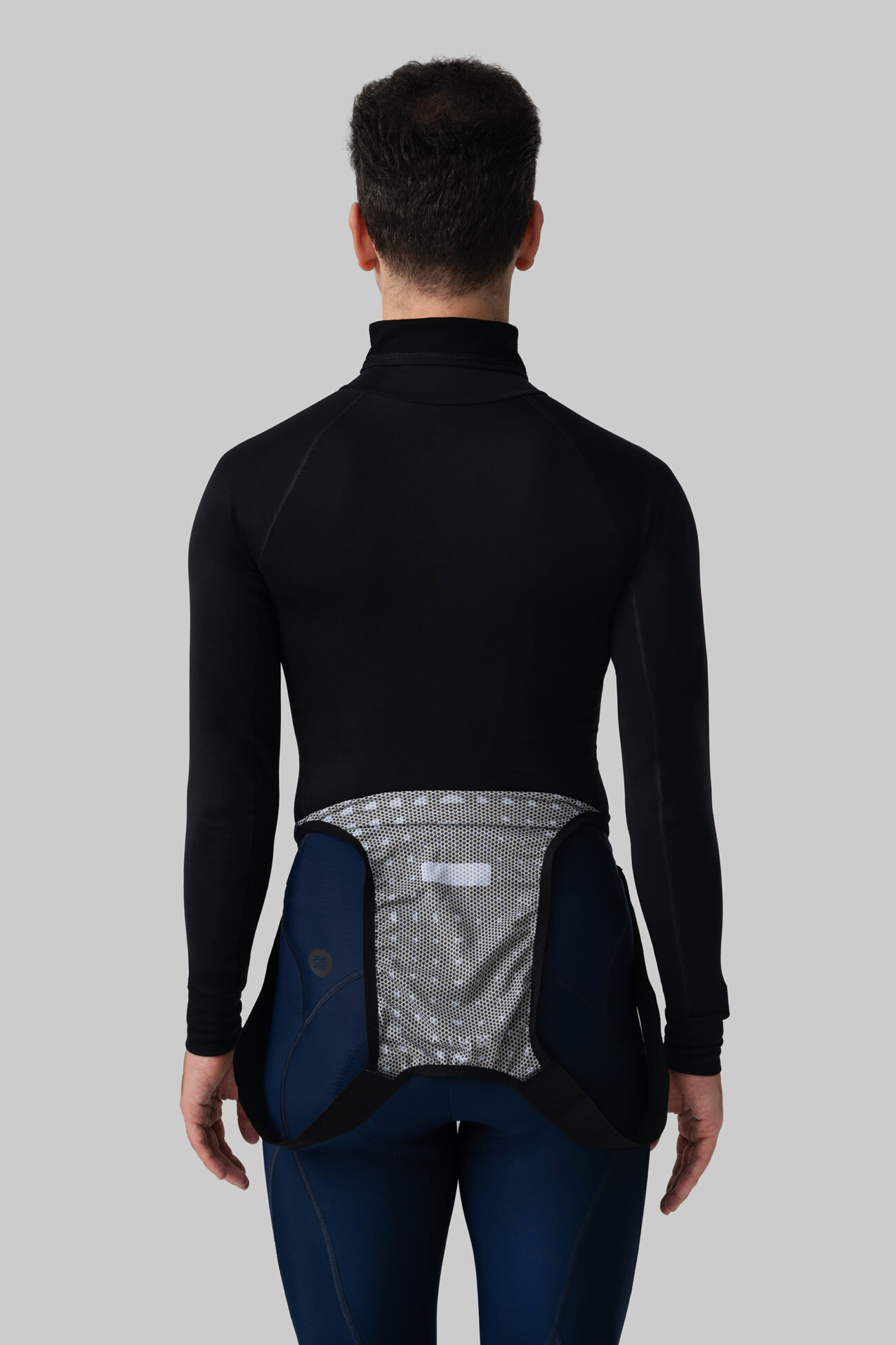 Мужской Мерино Базовый Слой с Длинным Рукавом Progress Black