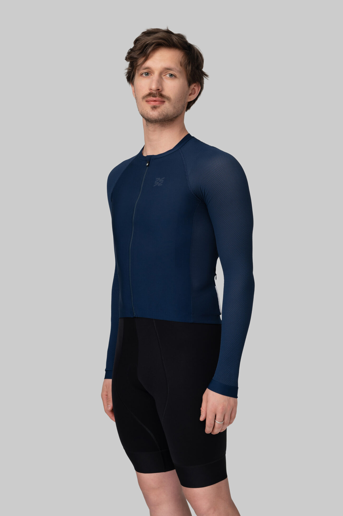 Мужская Джерси с Длинным Рукавом Evolve Pageant Blue