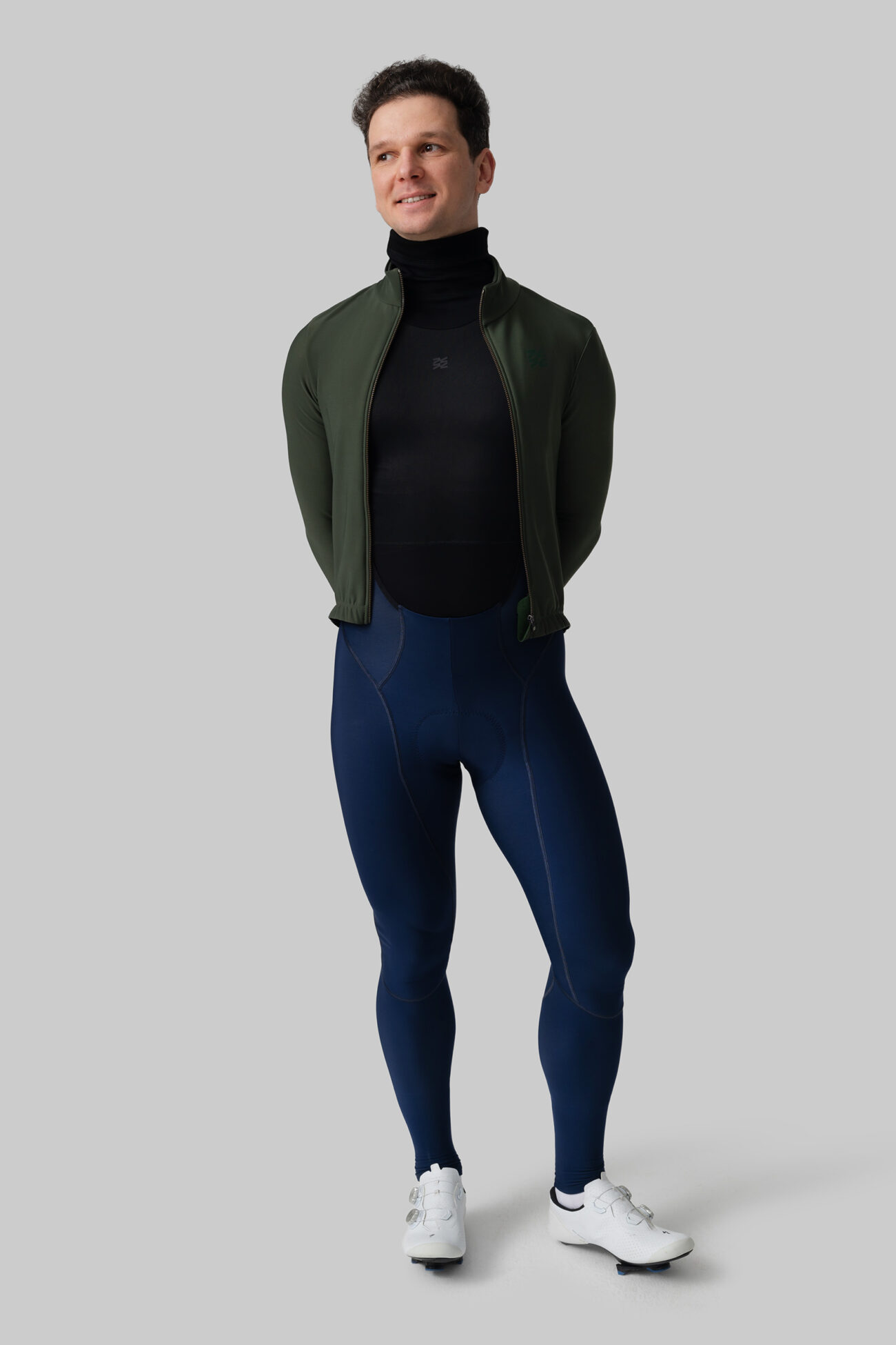 Мужской Мерино Базовый Слой с Длинным Рукавом Progress Black