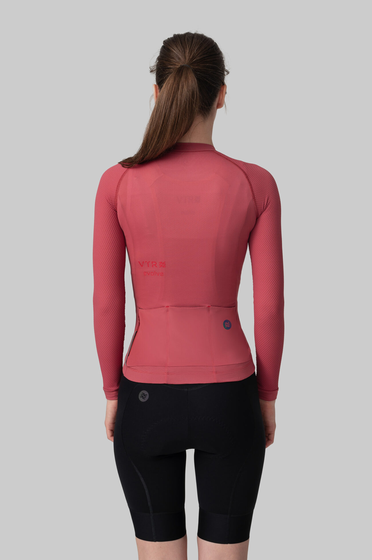 Женская Джерси с Длинным Рукавом Evolve Earth Red