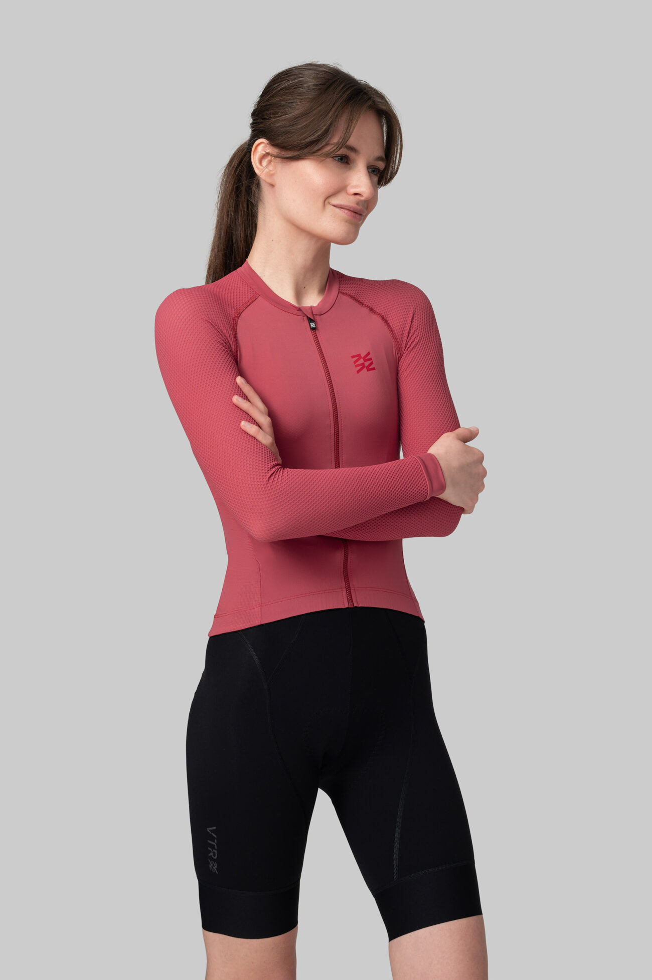 Женская Джерси с Длинным Рукавом Evolve Earth Red