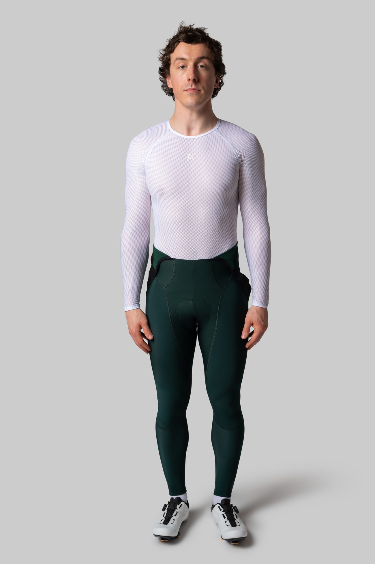 Мужской Базовый Слой c Длинным Рукавом VTR White