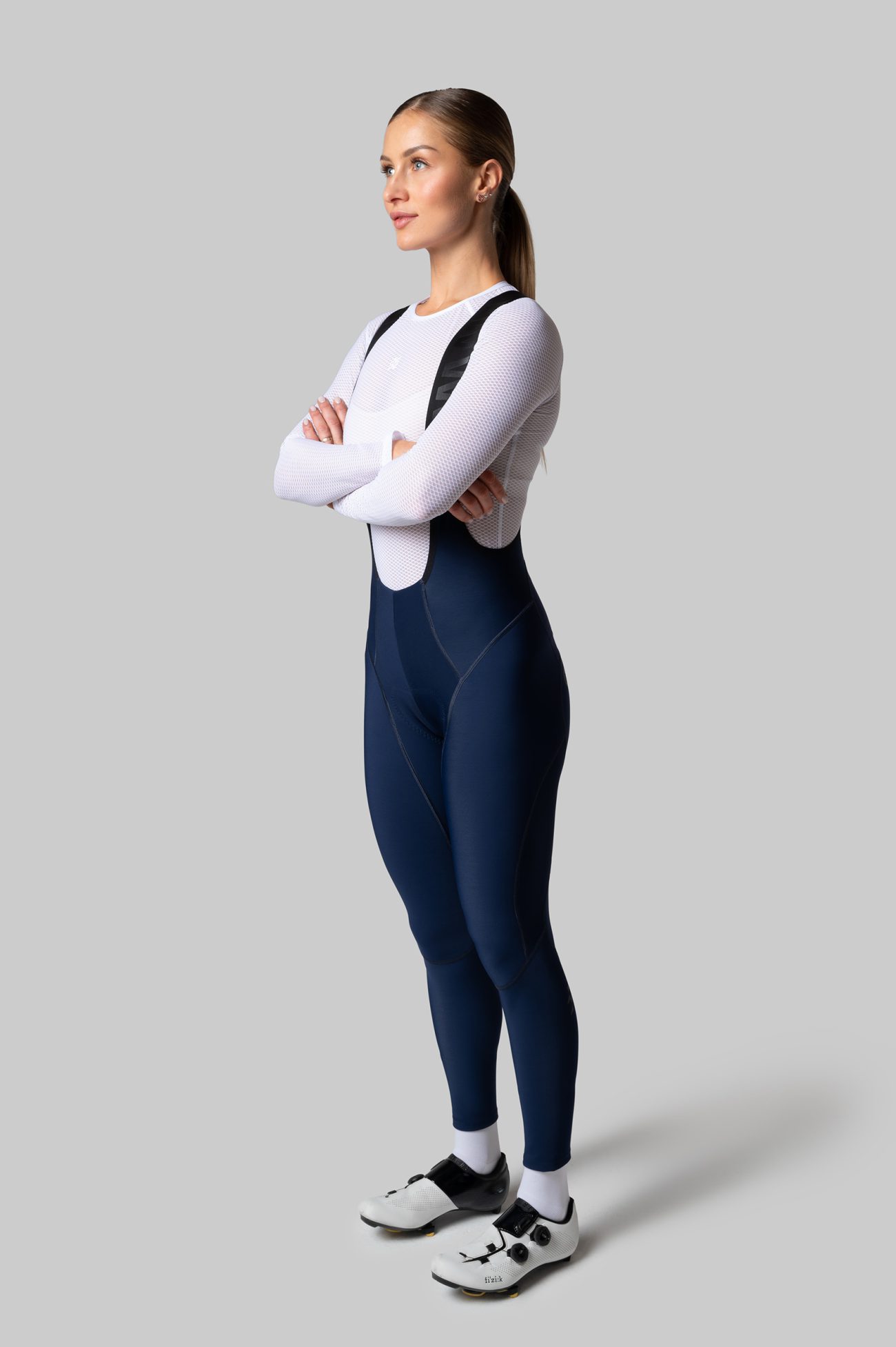 Женские Утепленные Велоштаны Evolve Navy