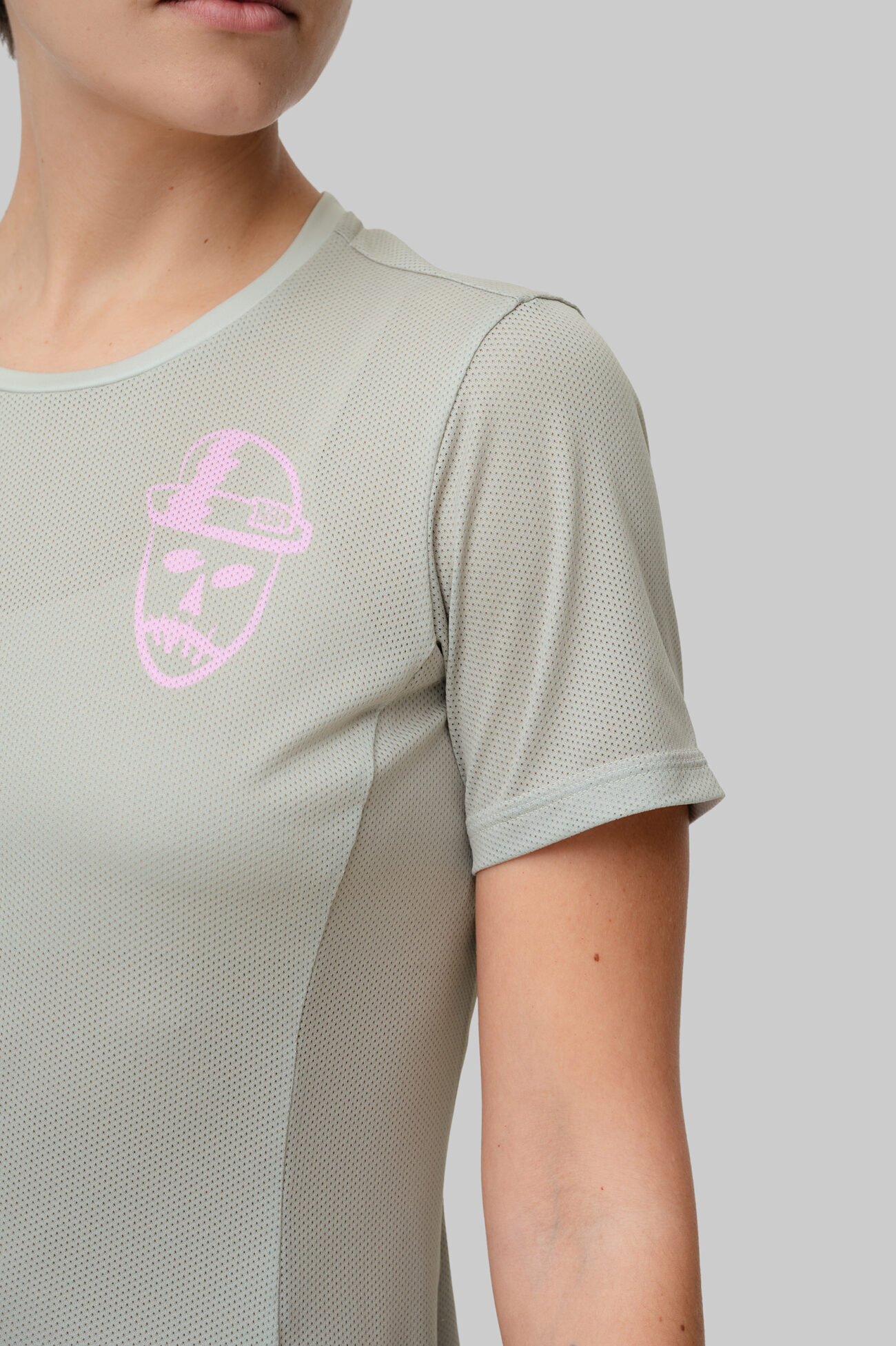 Женская Беговая Футболка VTR x ZELRUN Voodoo Dude Pink