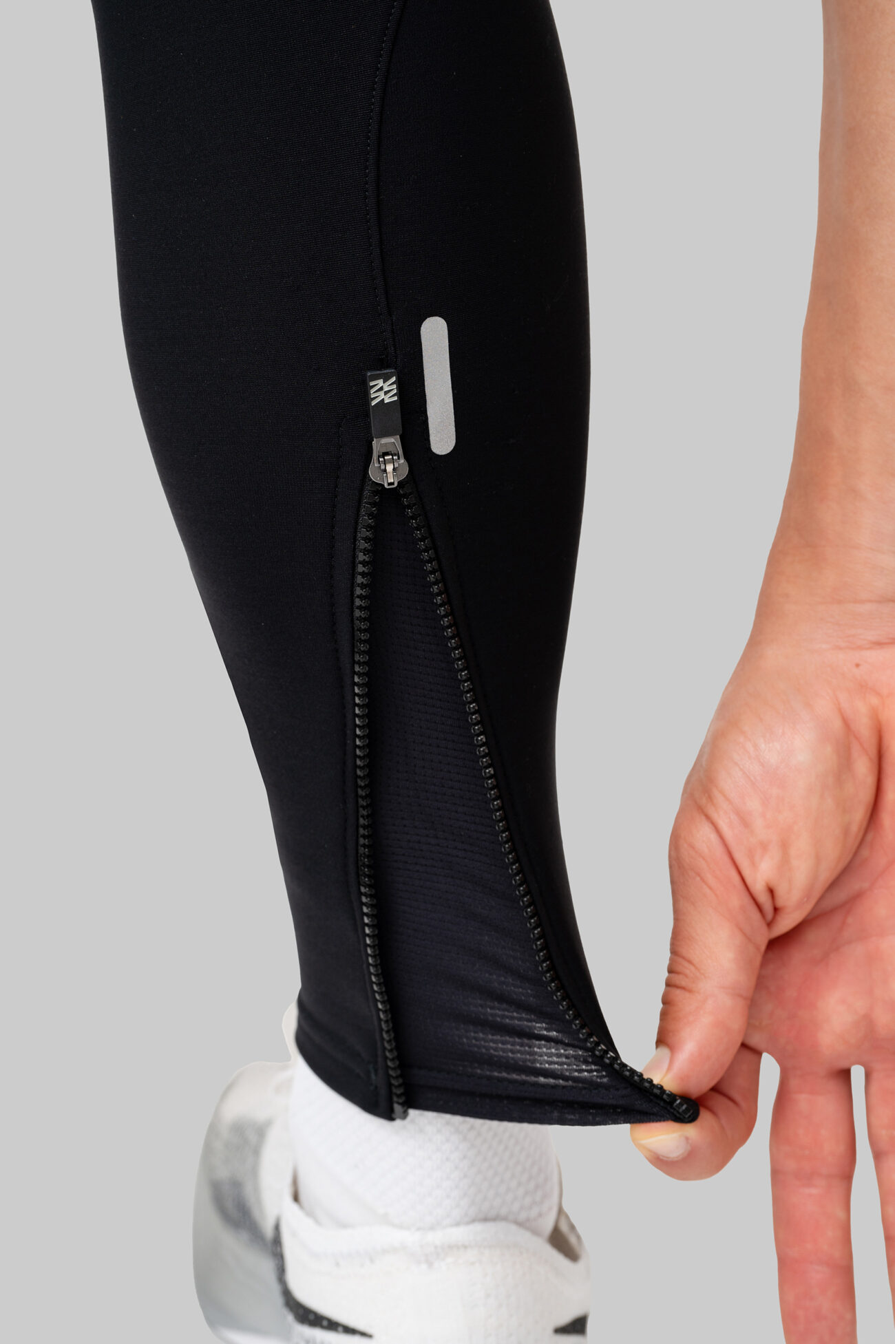 Мужские Утеплённые Беговые Тайтсы Practice Black