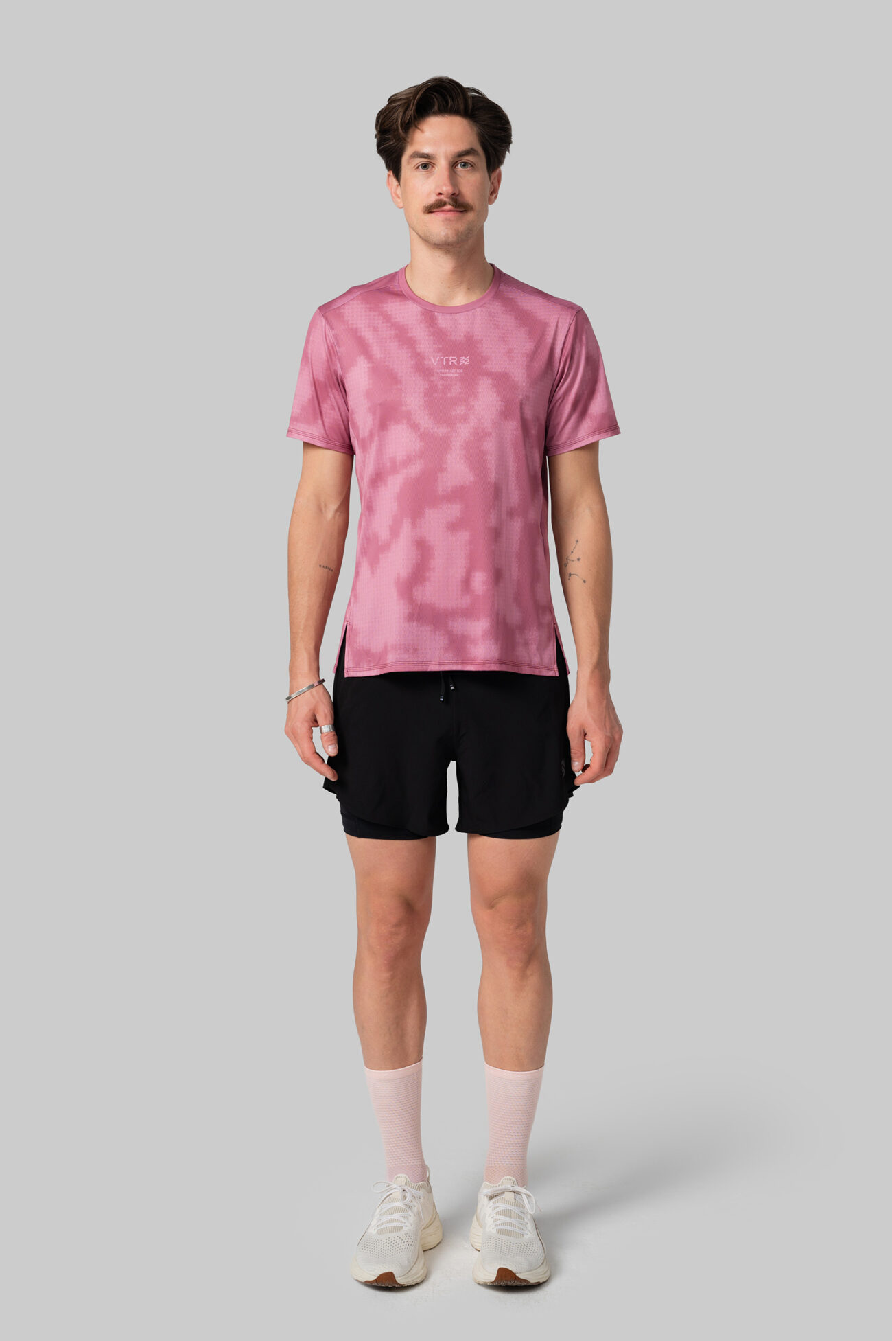Мужская Футболка Беговая Practice Camo Mist