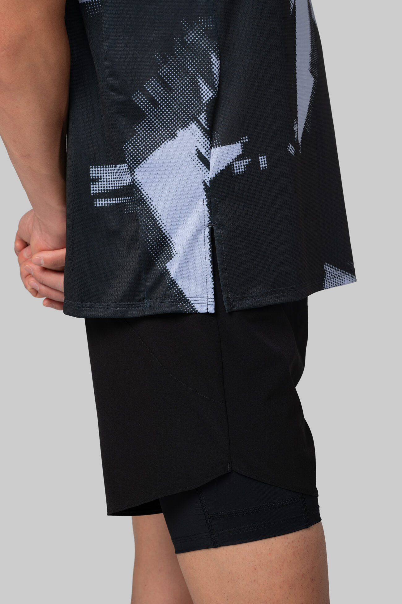 Мужская Футболка Беговая Practice Dark Mirage